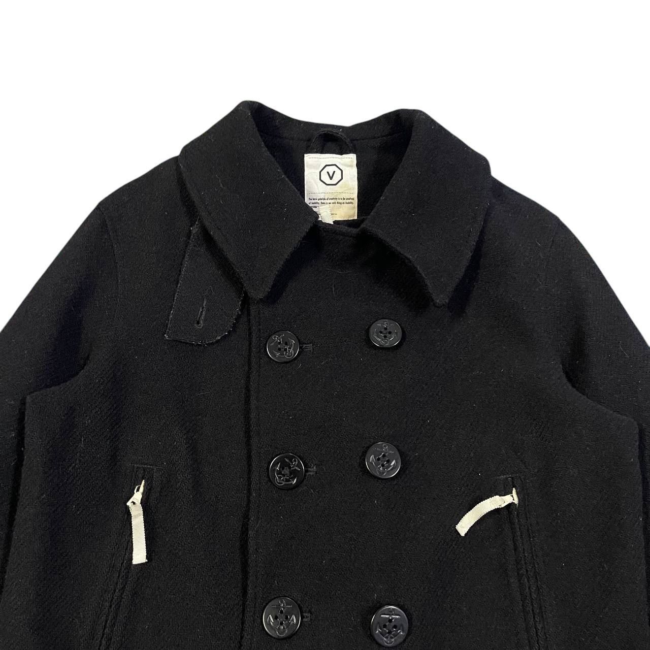 Visvim 2001 Visvim Lieutenant Goretex Harris Tweed Wool Peacoat Size US M / EU 48-50 / 2 - 2 Thumbnail