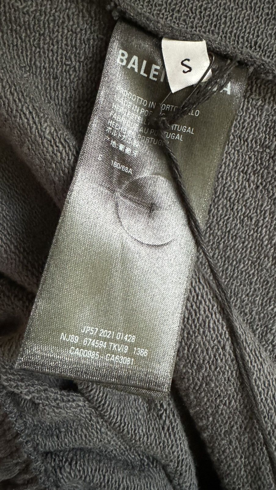 Balenciaga Balenciaga dark grey political sweat pants Size US 32 / EU 48 - 4 Thumbnail