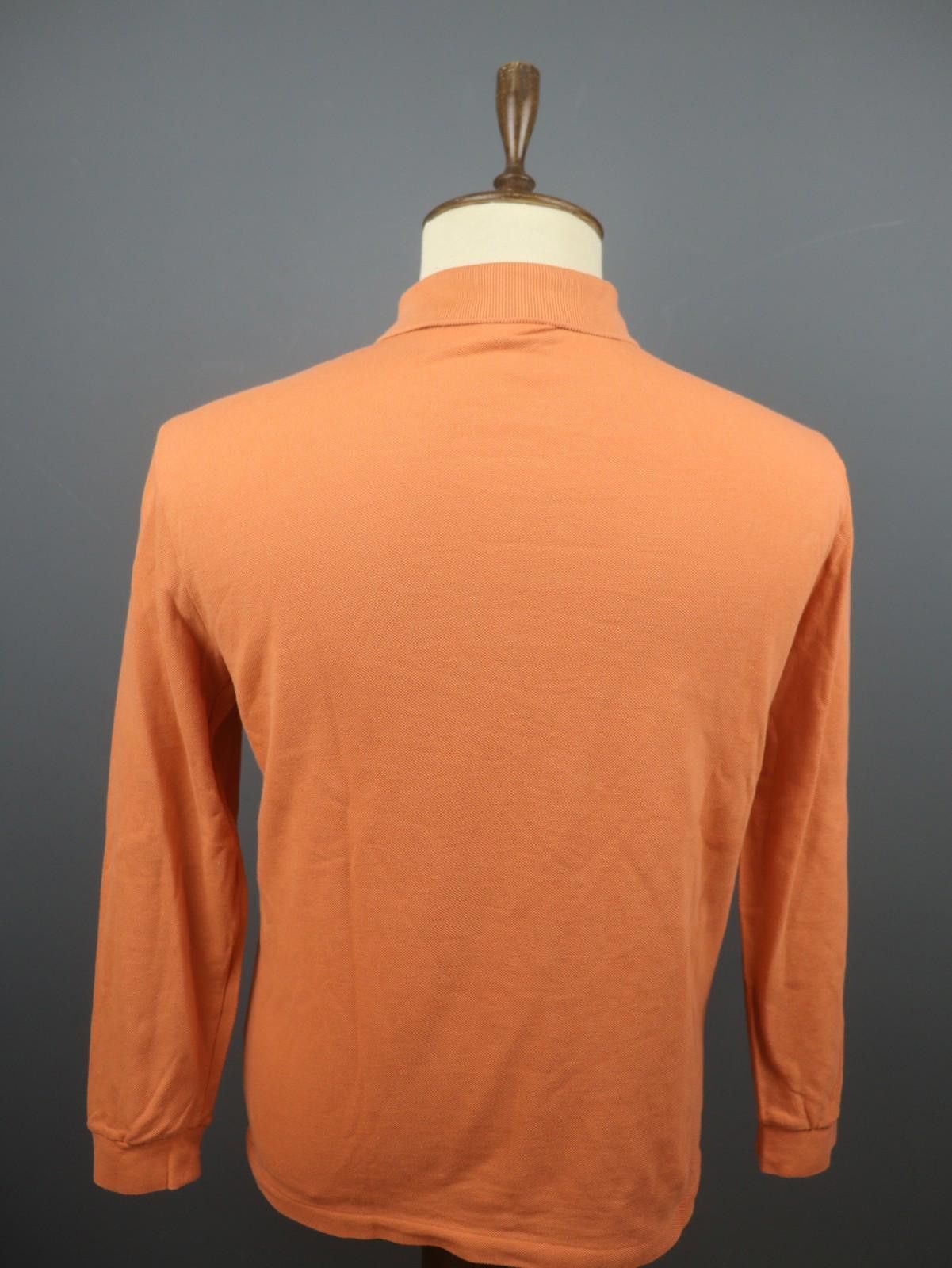 Lacoste Lacoste Orange 100% Cotton Collared Polo Shirt Size 4 Size US M / EU 48-50 / 2 - 8 Thumbnail