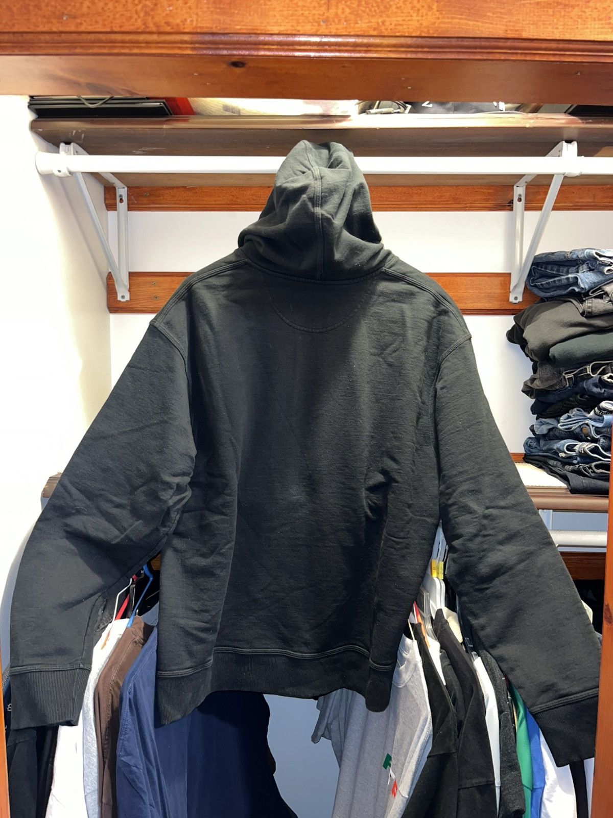Champion champion powerblend hoodie full script logo Size US XL / EU 56 / 4 - 2 Thumbnail