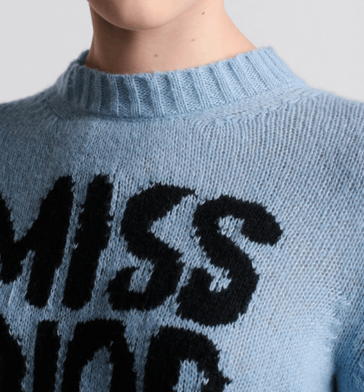 Dior o1w1db11225 454S57 Sweater in Blue/Black Size XL / US 12-14 / IT 48-50 - 6 Thumbnail