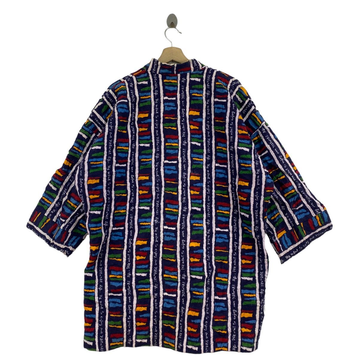 Montagut × Vintage Vintage MONTAGUT PARIS Three Quater Overprint Robe Style Size US XL / EU 56 / 4 - 4 Thumbnail