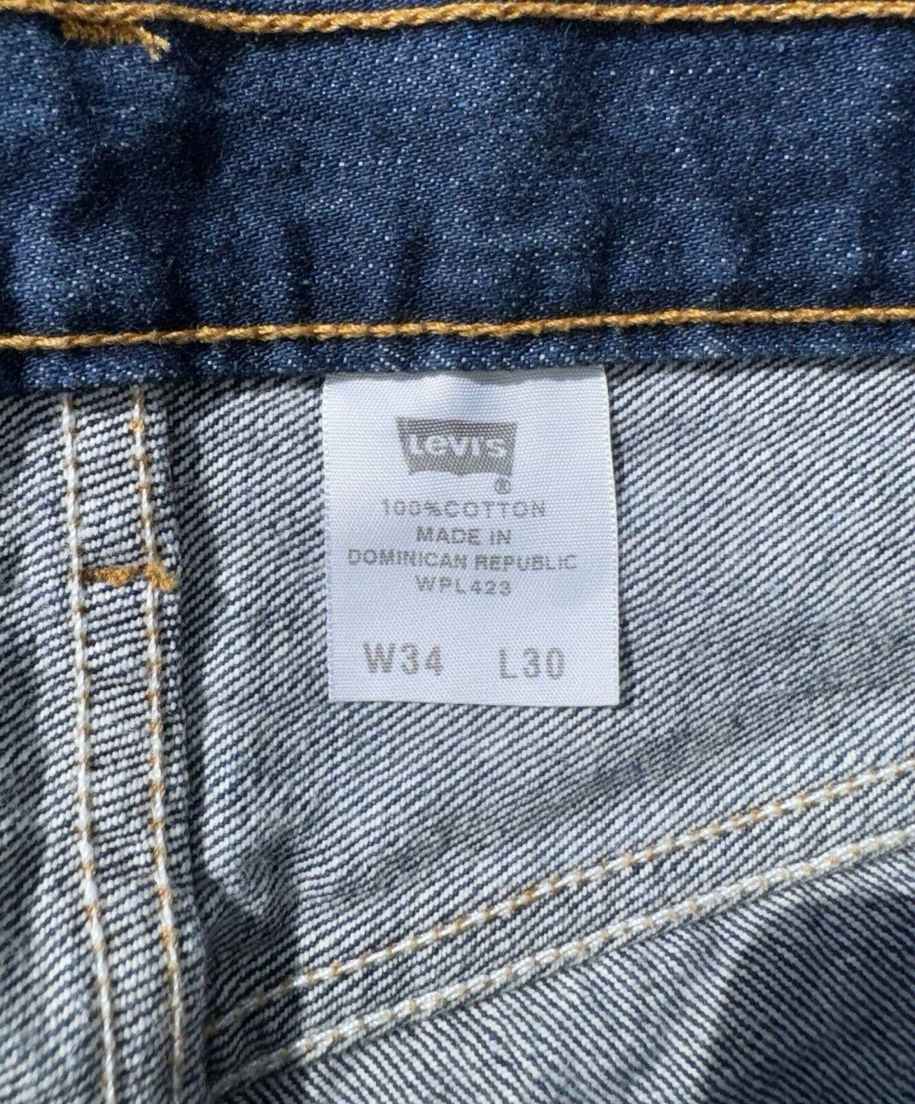 Levi's Vintage Levis 501 Straight Leg 5 Pocket Denim Jeans 34x30 Size US 34 / EU 50 - 9 Thumbnail