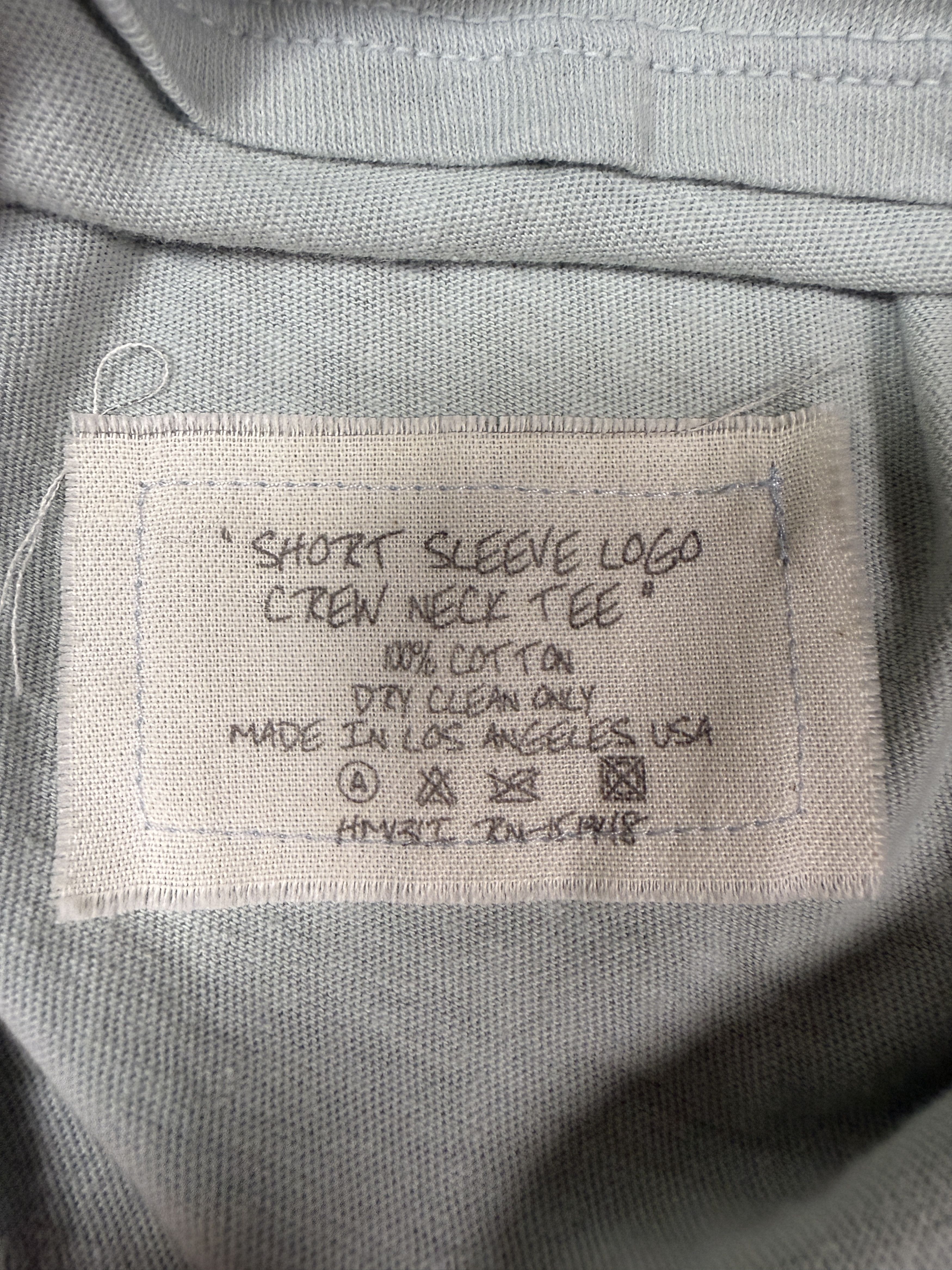 Greg Lauren Greg Lauren Short Sleeve Logo Crew Neck Tee Size US L / EU 52-54 / 3 - 6 Thumbnail