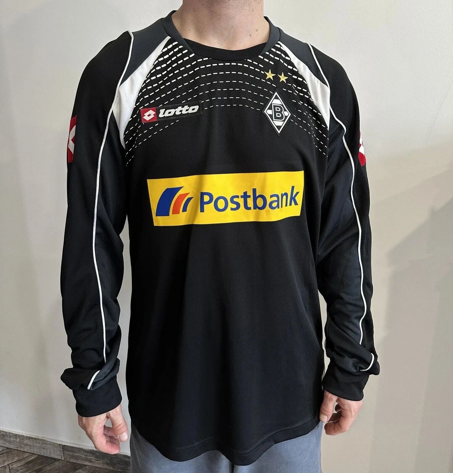 Lotto Sport Borussia Mönchengladbach 2009 2010 GOALKEEPER JERSEY SOCCER Size US XL / EU 56 / 4 - 4 Thumbnail