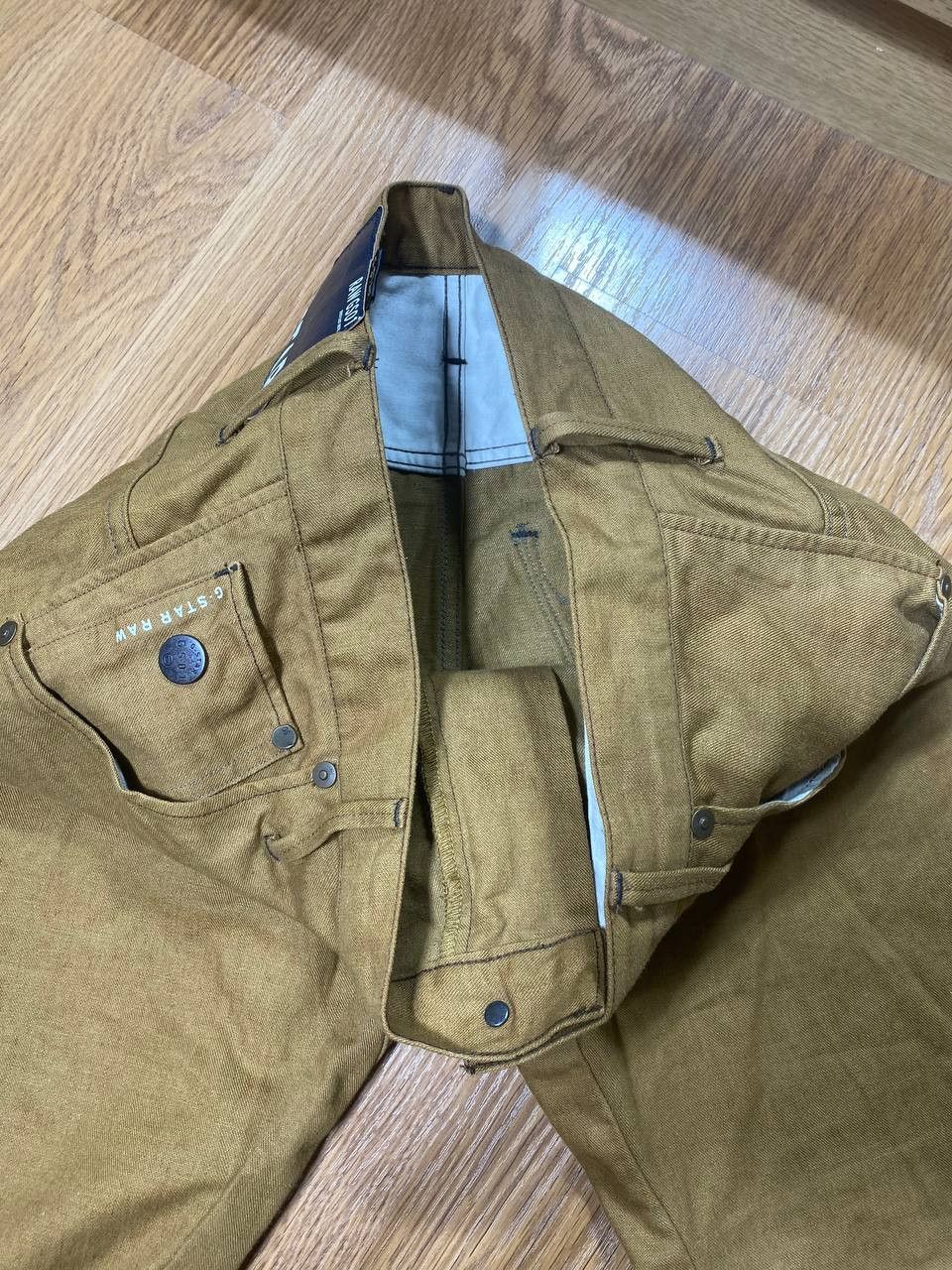 G-Star G Star Raw 90's Vintage Double Knee Faded Jeans Y2K Hype Size US 32 / EU 48 - 18 Thumbnail