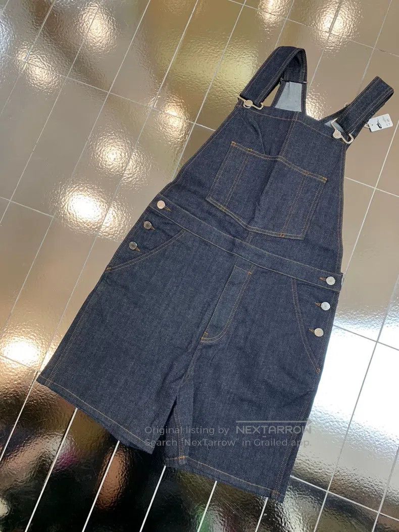 Givenchy Givenchy Size36 Denim Suspender Shorts Size 27" / US 4 / IT 40 - 1 Thumbnail