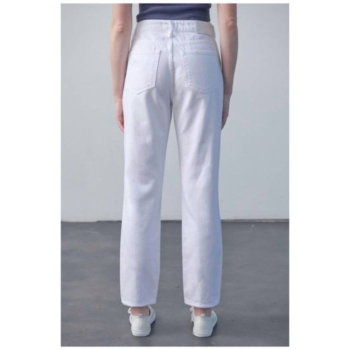 HIDDEN HIDDEN Tracey High Rise Straight Jean In White | Grailed