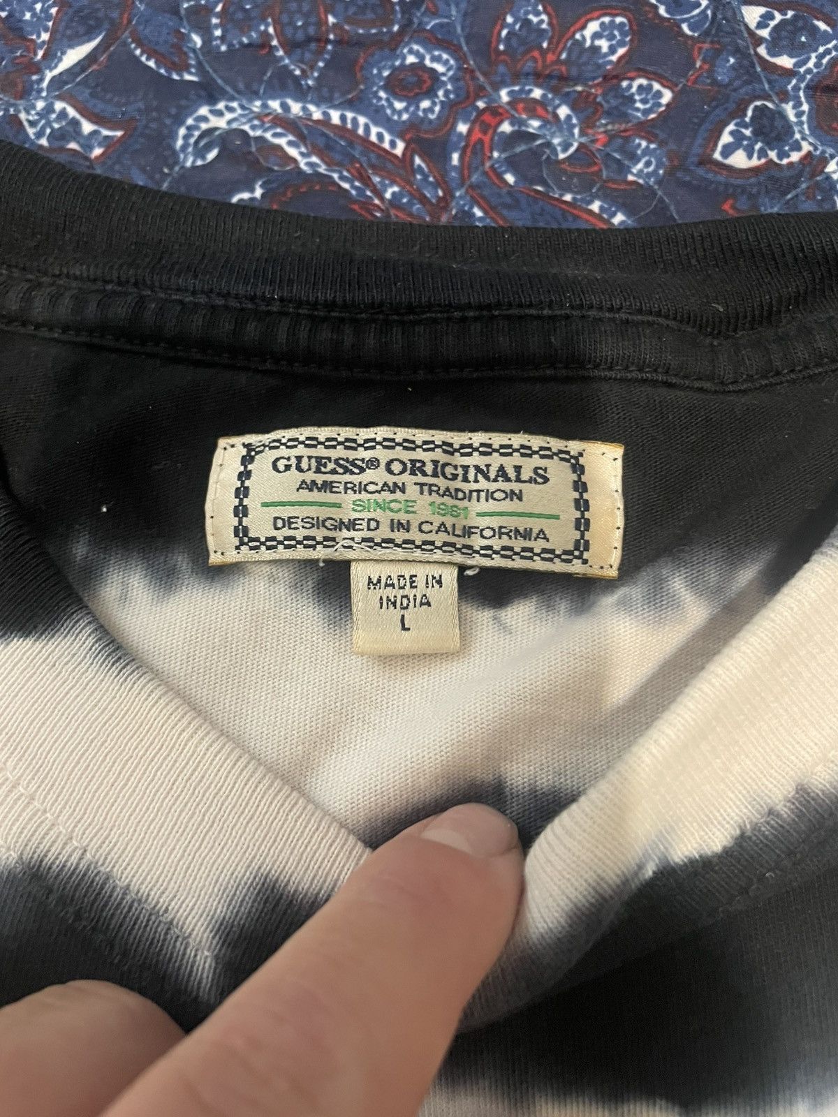 Guess Guess Los Angeles Tie Dyed Shirt Size US L / EU 52-54 / 3 - 2 Thumbnail