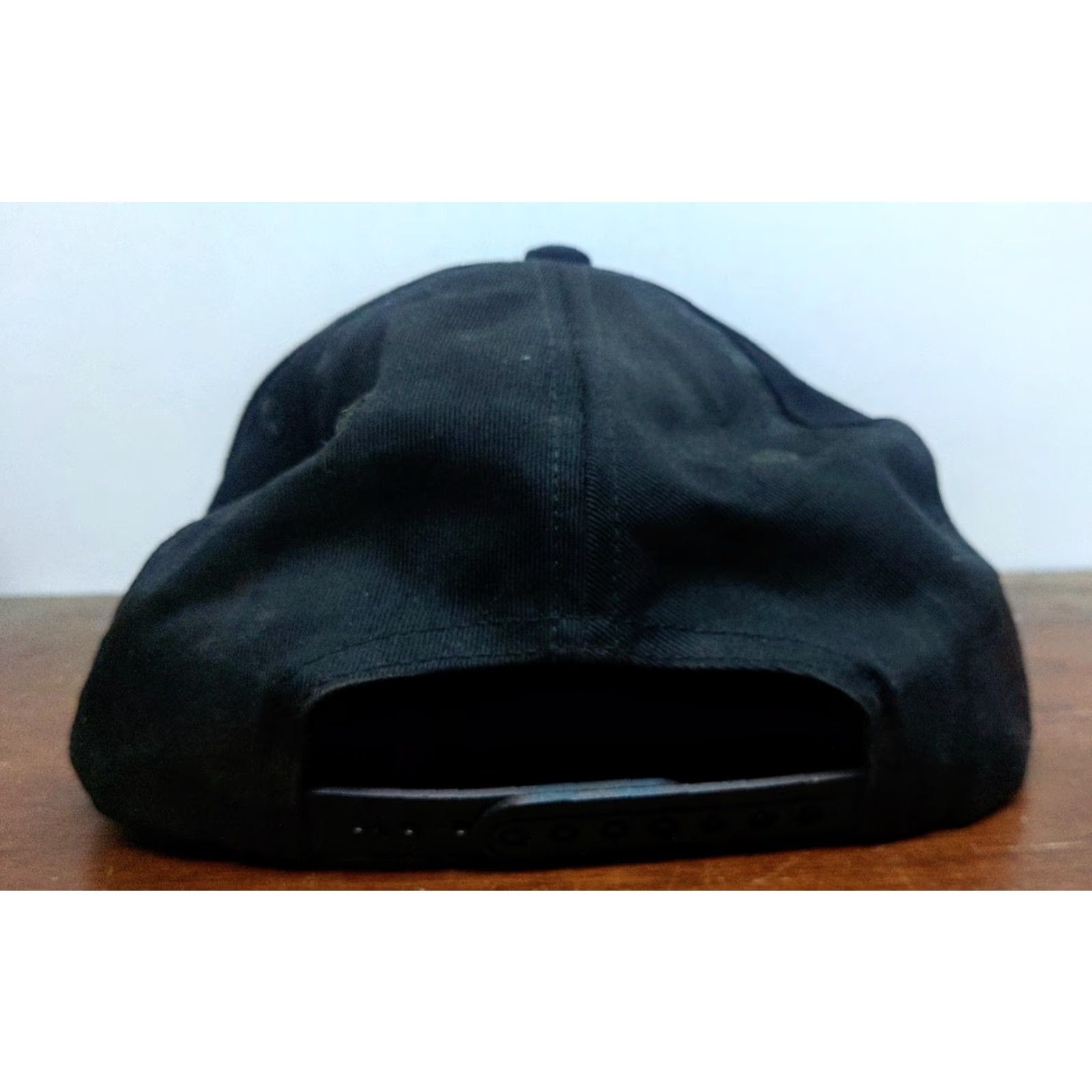 John Deere VINTAGE John Deere Patch Cord Snapback Hat Cap Trucker Hat Men Adjustable Black Canvas USA 80s 90s Farm Agriculture Size ONE SIZE - 6 Thumbnail