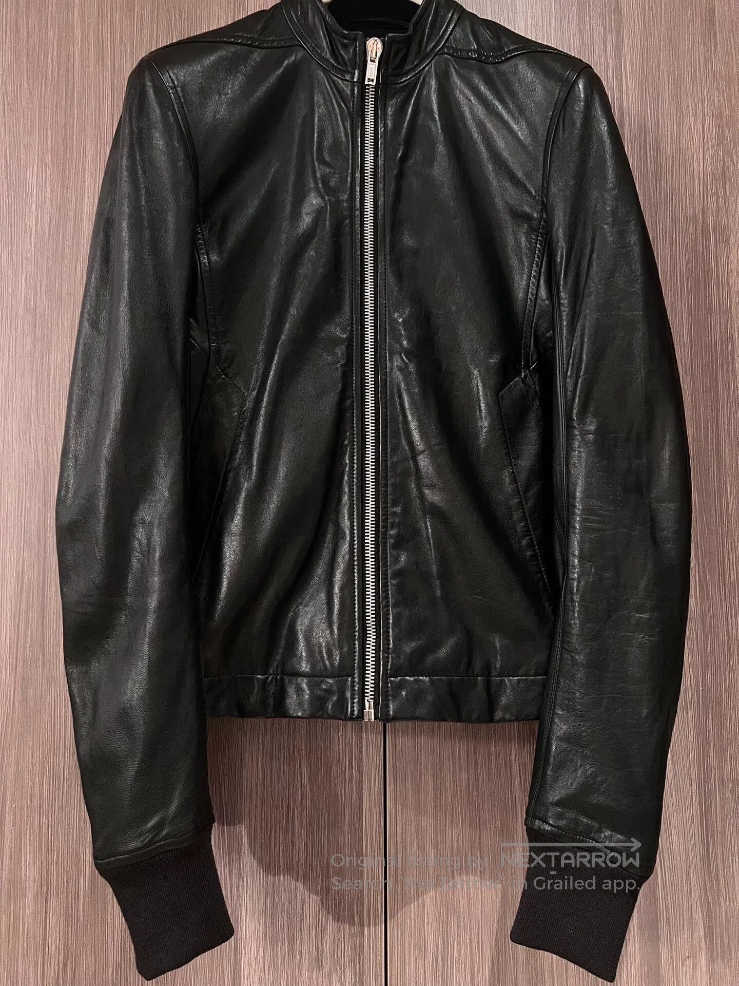 Rick Owens Rick Owens Black Leather Jacket. Size US M / EU 48-50 / 2 - 4 Thumbnail