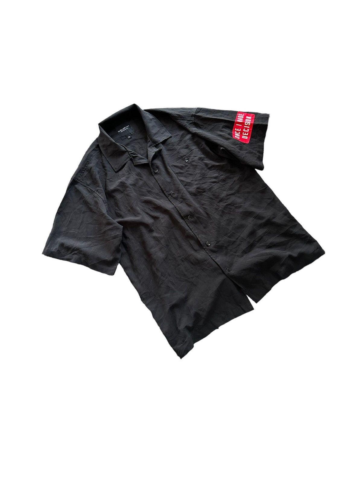 In The Attic In the Attic Homme “ yourself by Moving “ shirt open collar Size US XL / EU 56 / 4 - 5 Thumbnail
