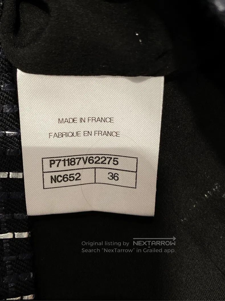 Chanel Chanel 22-year-old black stand-up collar jacket Size XS / US 0-2 / IT 36-38 - 5 Thumbnail