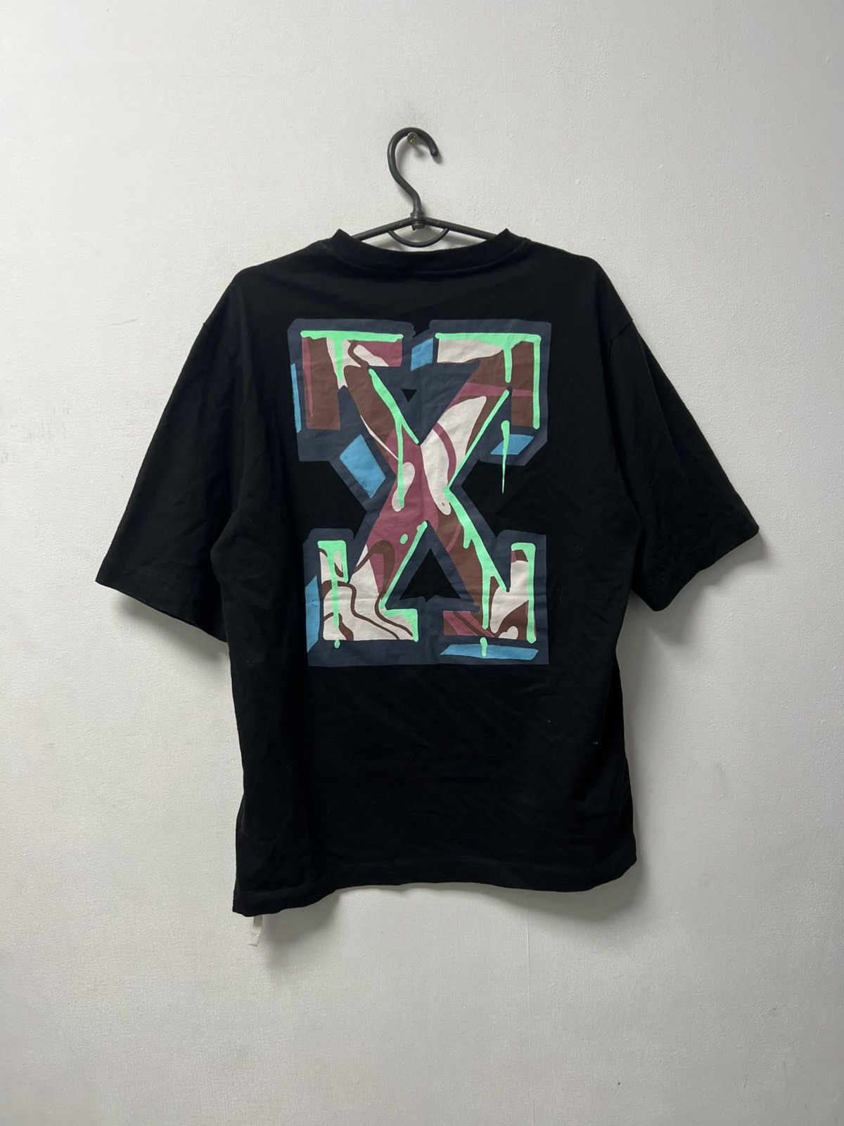 Off-White Off White T-shirt Big Logo Black Size Medium Size US M / EU 48-50 / 2 - 1 Thumbnail