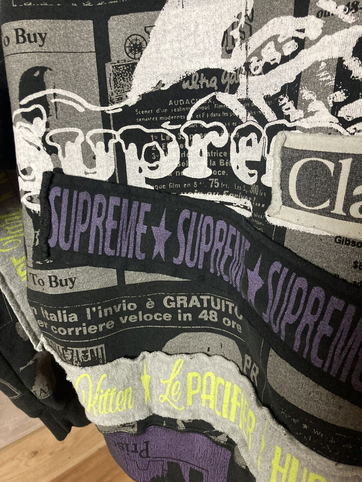 Supreme Supreme Collage Zip Up Hooded Sweatshirt S Black Size US S / EU 44-46 / 1 - 6 Thumbnail