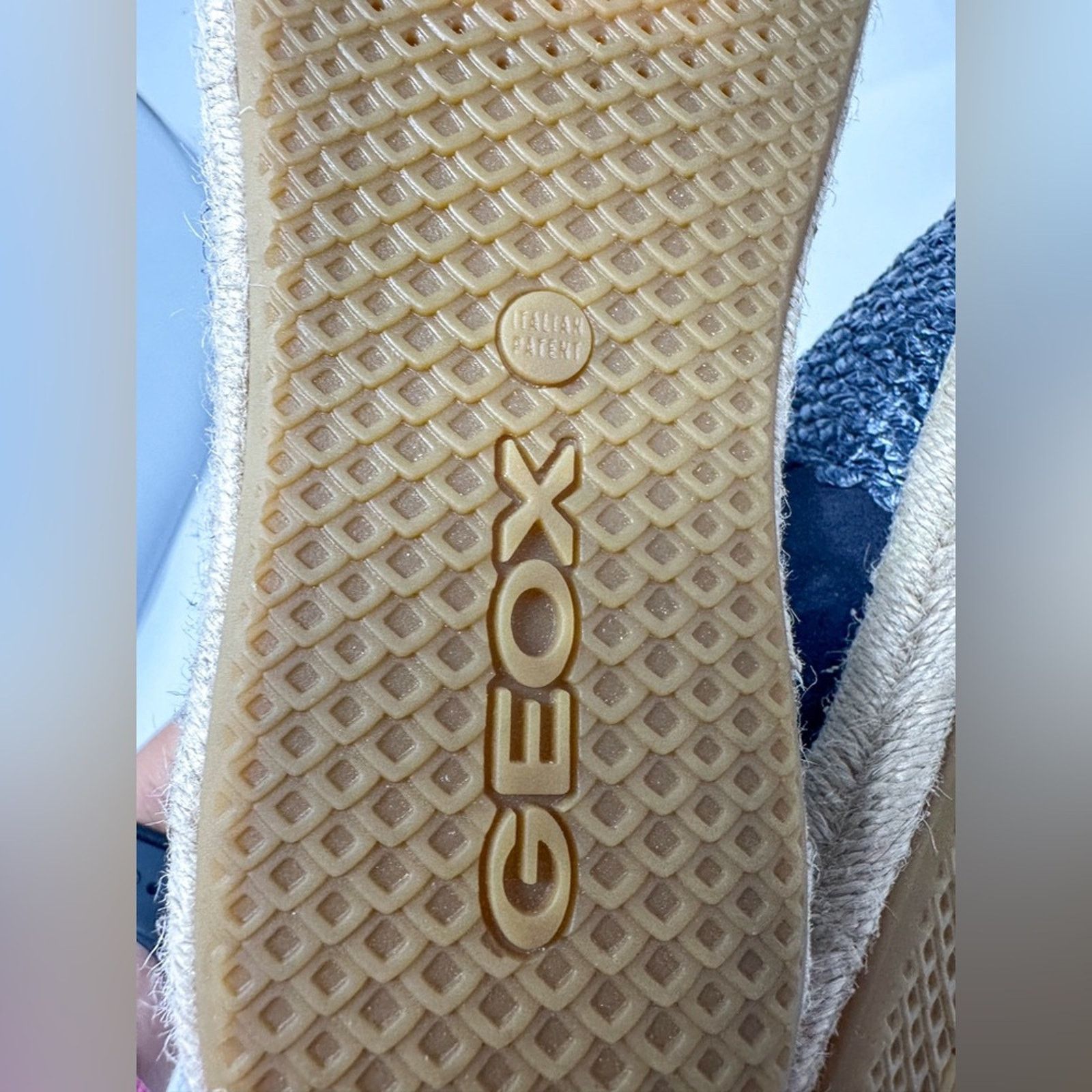 Geox Geox Modesty Blue Suede Espadrille Flats, NEW, Size 5 Size US 5 / IT 35 - 11 Thumbnail