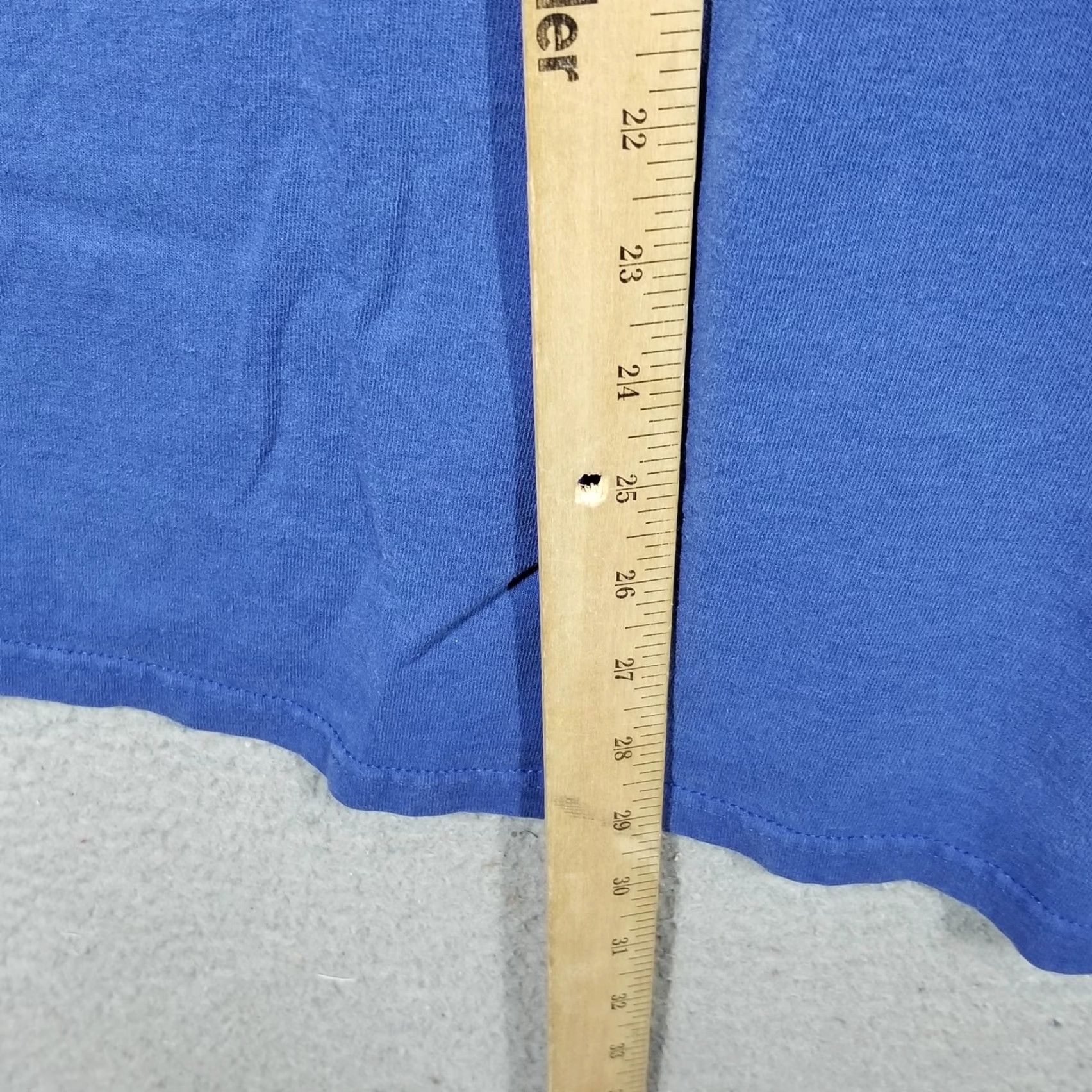 Nike VINTAGE Nike T-Shirt Men XL Blue Short Sleeve Crew Neck Cotton Solid 90s Athletic Streetwear Size US XL / EU 56 / 4 - 5 Thumbnail