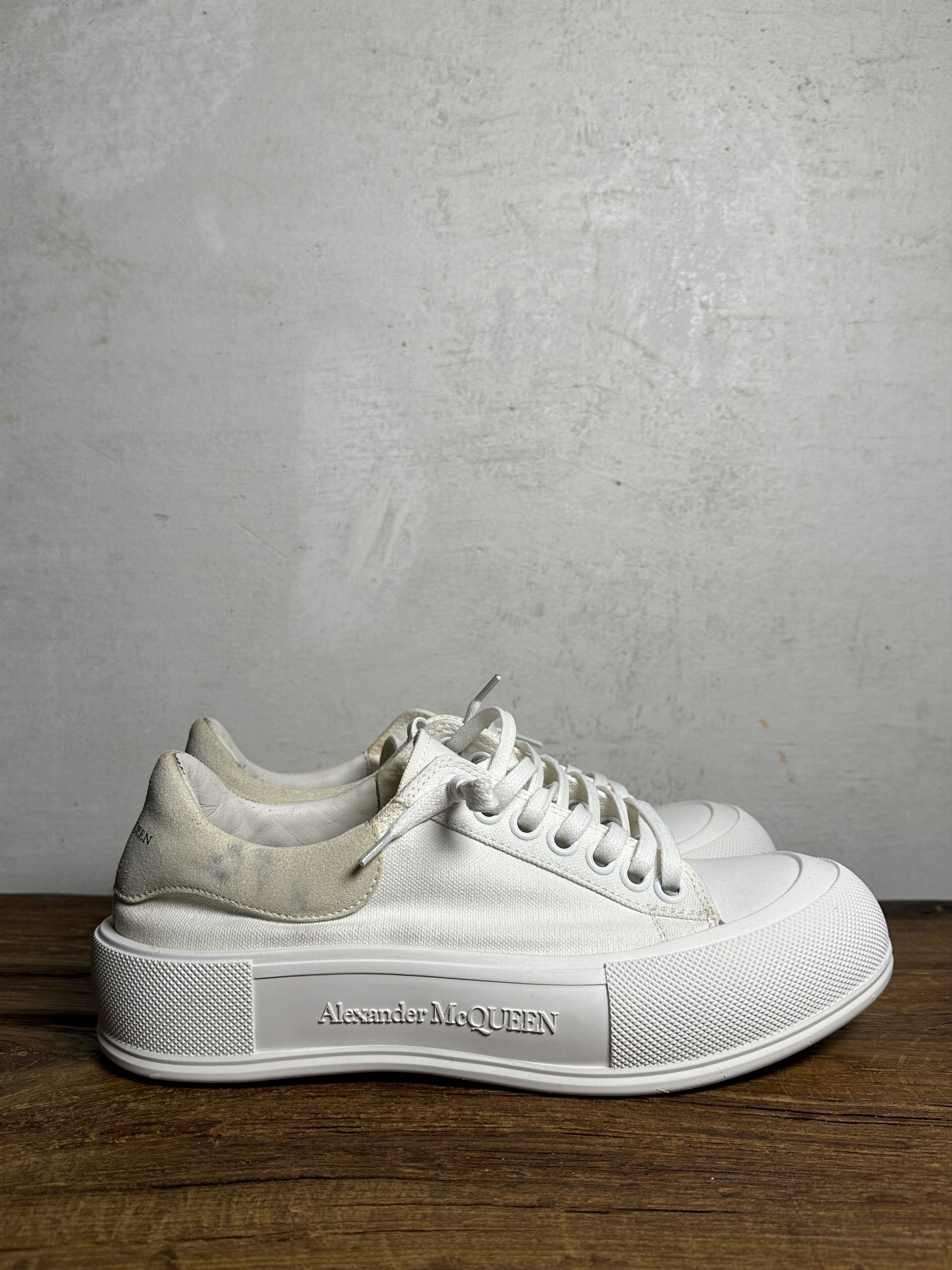 Alexander McQueen Alexander McQueen Deck Plimsoll Sneakers Size US 10 / IT 40 - 7 Thumbnail