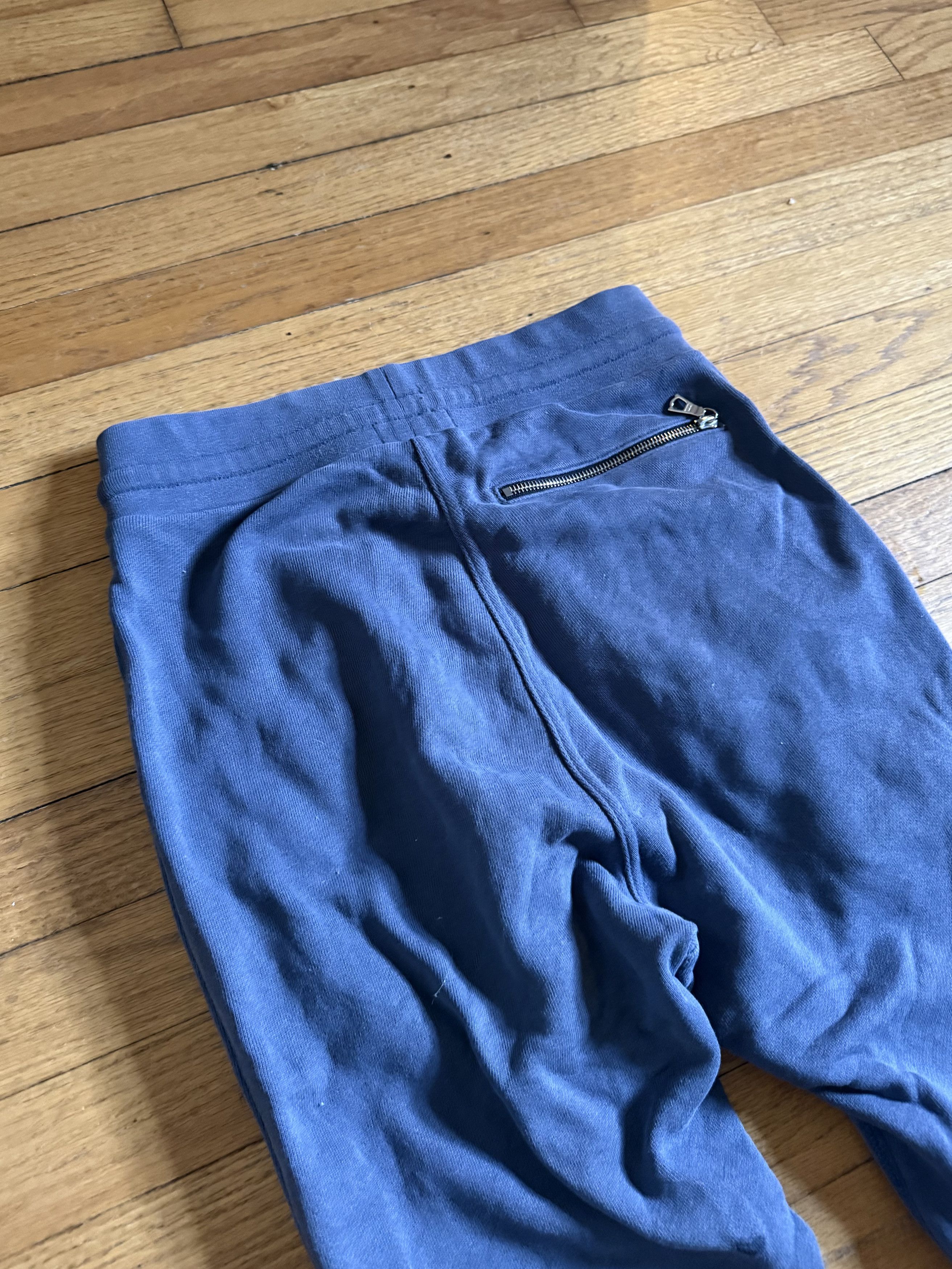 John Elliott Escobar Sweatpants 100% Cotton Lapis Size US 30 / EU 46 - 2 Thumbnail