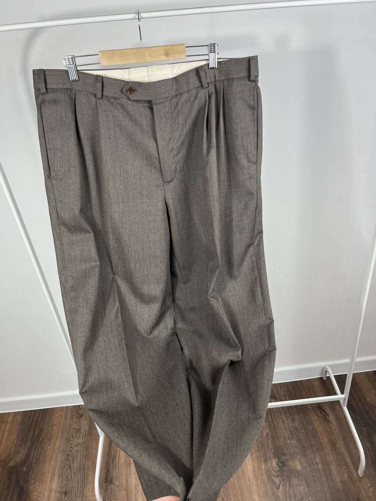 Brooks Brothers Brooks Brothers Madison Fit Dress Pants Wool W38 L32 Size US 38 / EU 54 - 6 Thumbnail