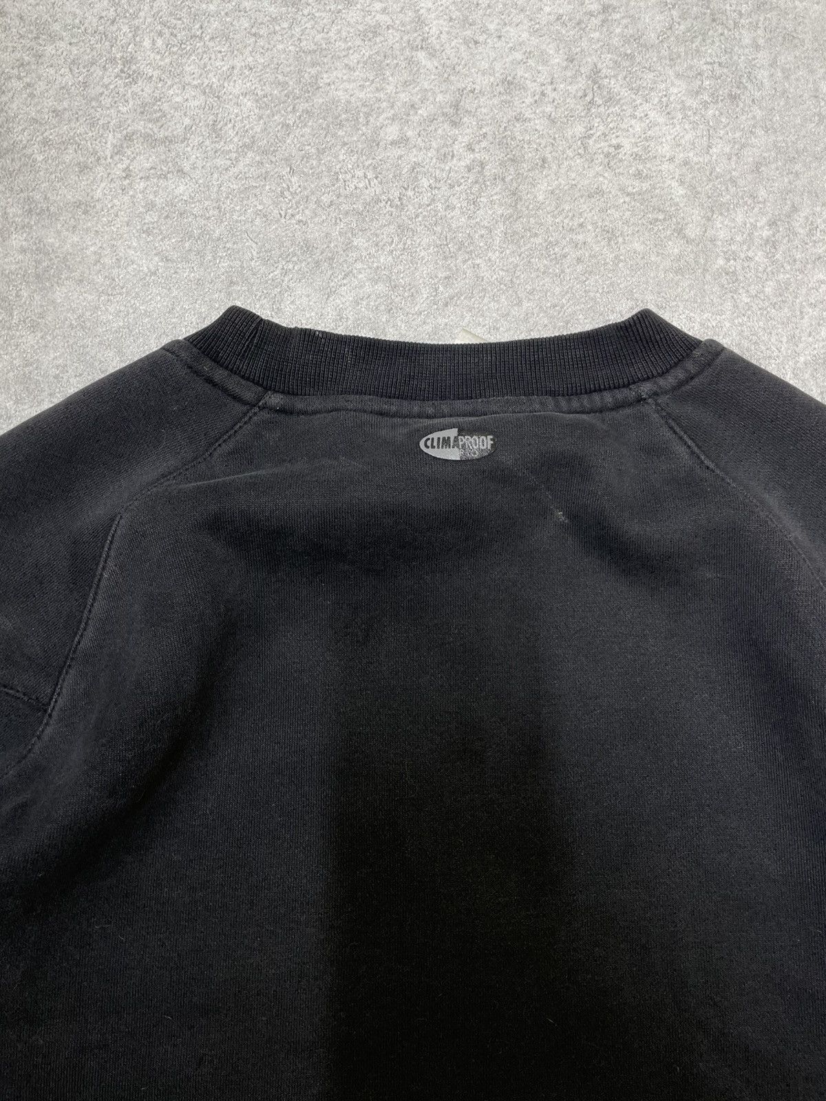 Adidas × Japanese Brand × Le Grande Bleu (L.G.B.) Distres sed Y2K Adidas Three-Stripe Black Sweatshirt Size US L / EU 52-54 / 3 - 19 Thumbnail