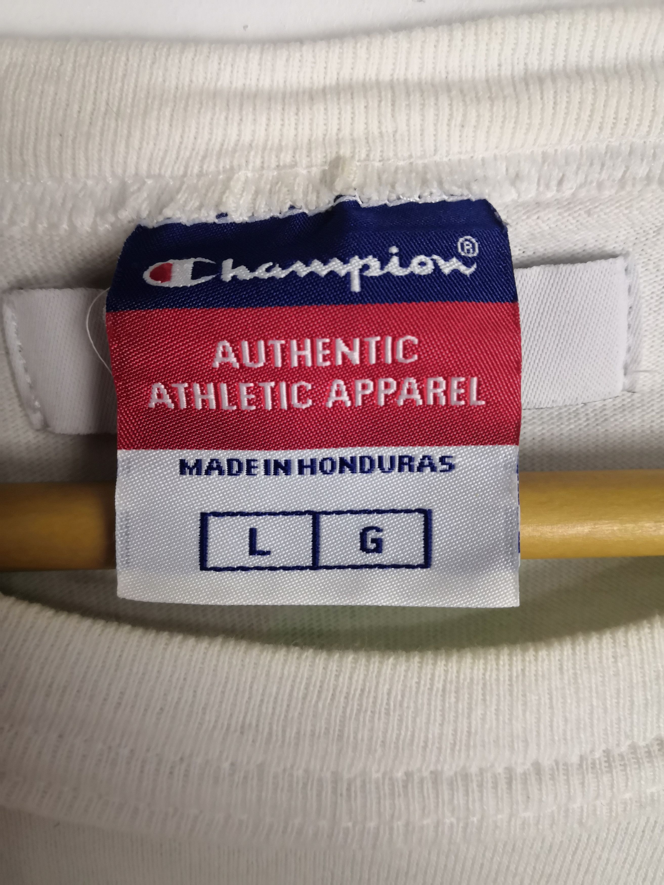 Champion Vintage Champion x Gallis Addiction Tees Big Logo Spellout Size US L / EU 52-54 / 3 - 5 Thumbnail