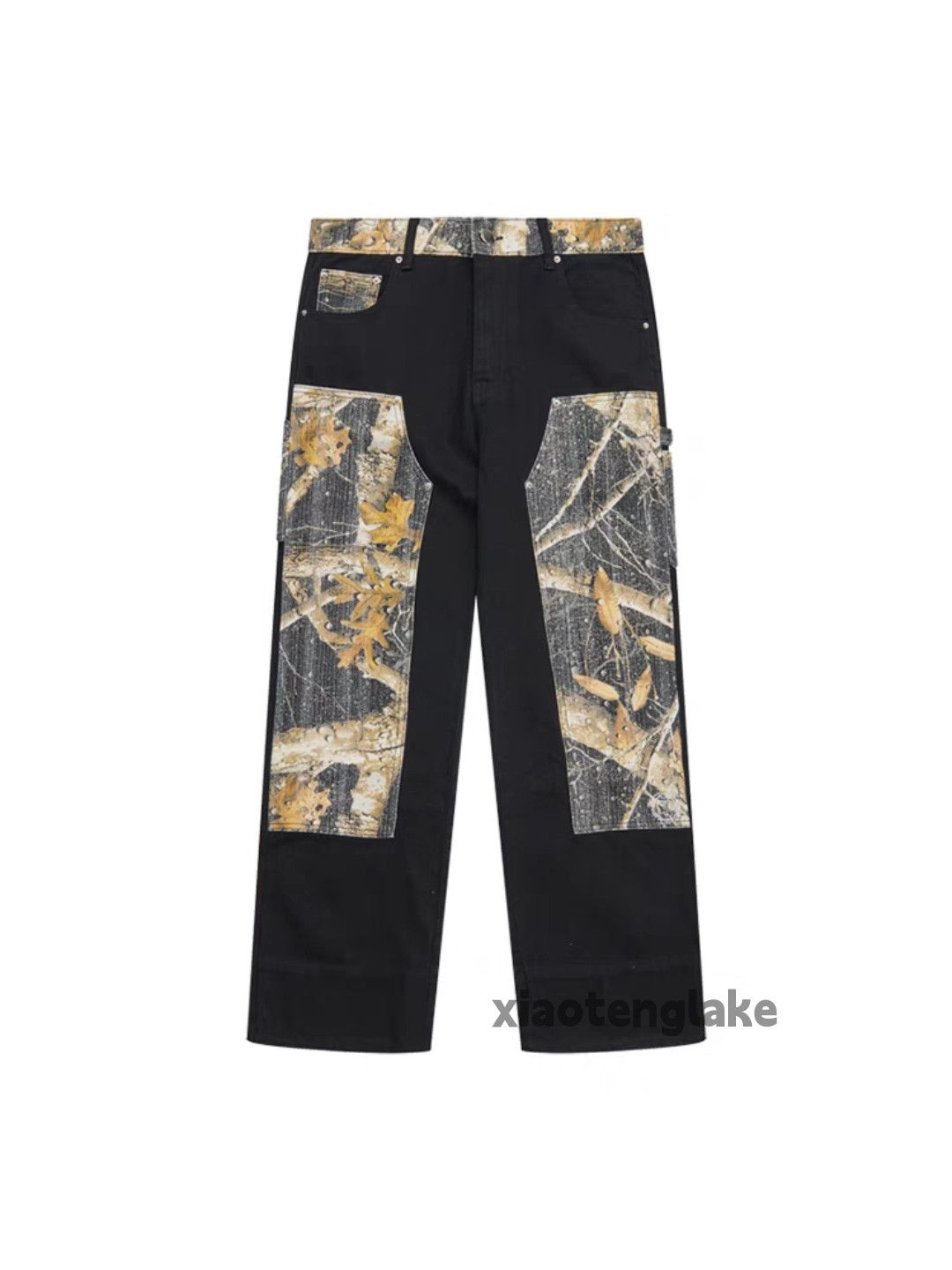 Designer × Japanese Brand × Vintage utility pattern skate hiphop baggy carpenter pants Size US 32 / EU 48 - 4 Thumbnail