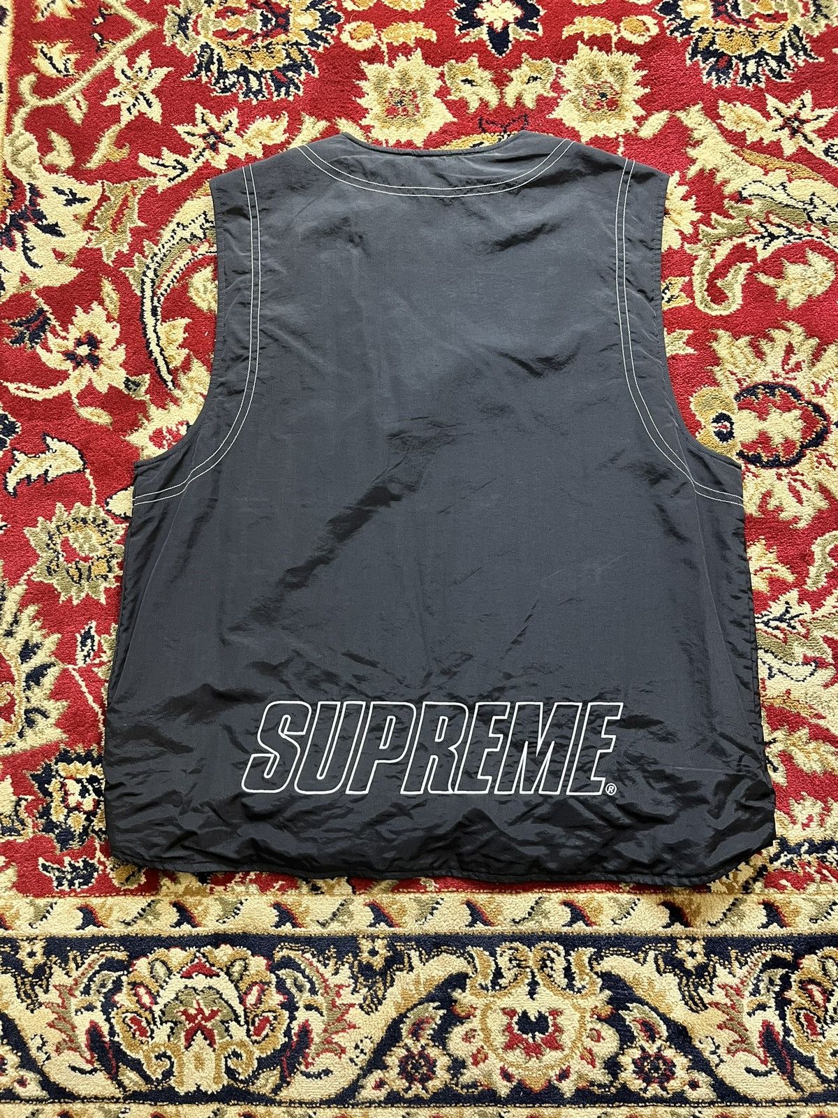 Supreme Supreme Nylon Cargo Vest (Black) Size US M / EU 48-50 / 2 - 2 Thumbnail