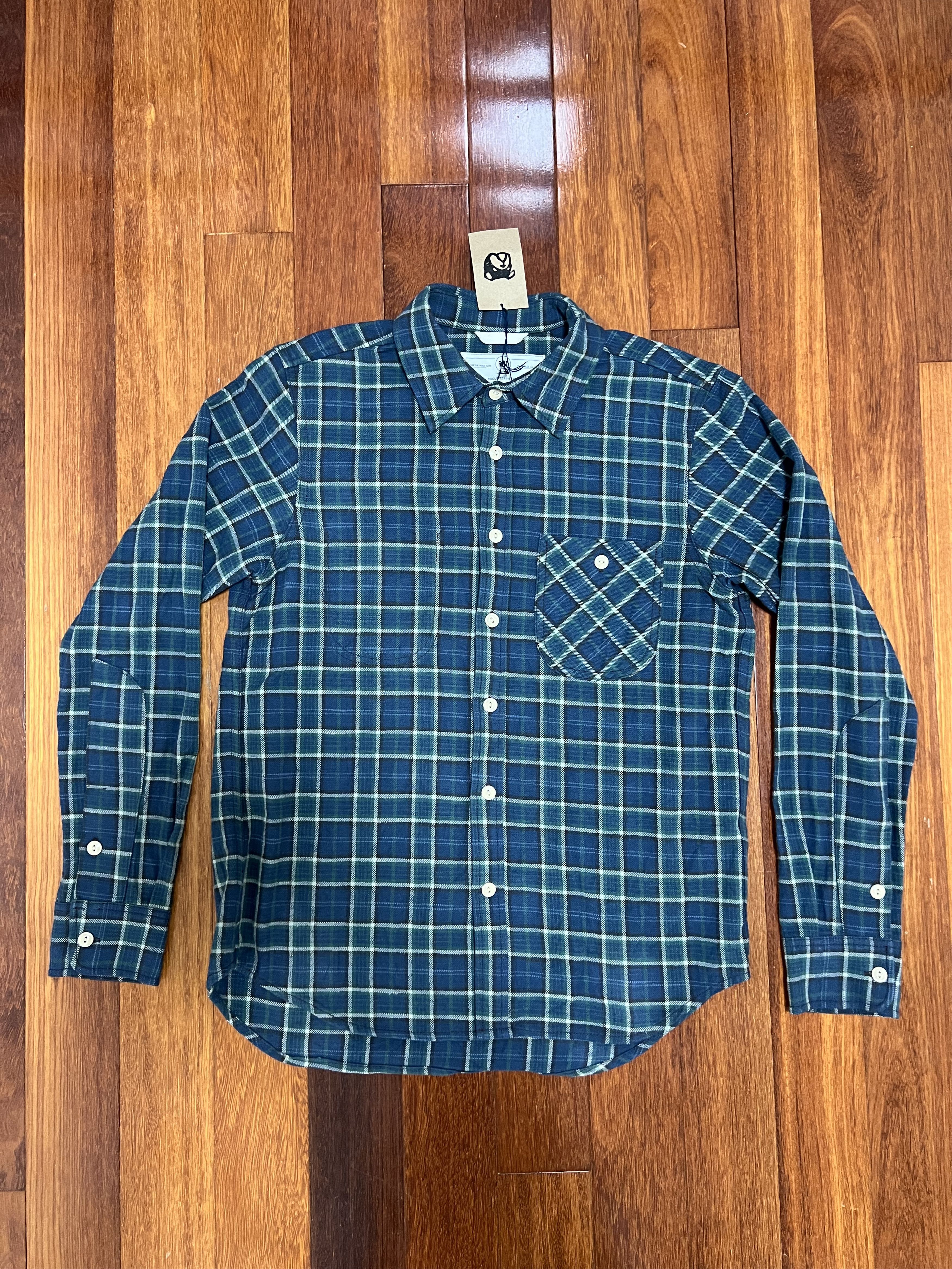 Rogue Territory 💚 Rogue Territory Jumper Shirt in Vintage Slub Plaid NEW Size US M / EU 48-50 / 2 - 8 Thumbnail