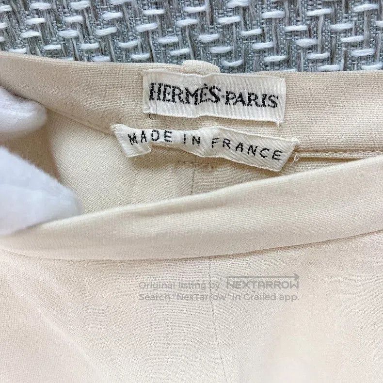 Hermes Hermes Margiela Era Flowing Silk Trousers Size 25" / US 0 / IT 36 - 3 Thumbnail