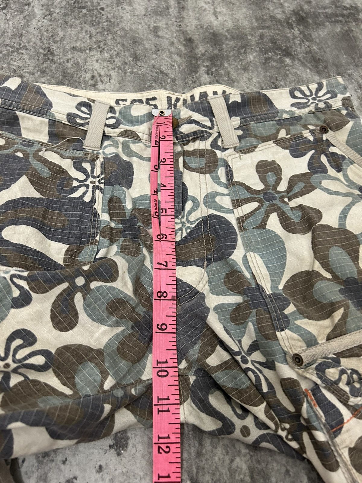 Edwin × Hysteric Glamour × Japanese Brand Edwin 505 Flower Multipocket Cargo Pants Size US 32 / EU 48 - 15 Thumbnail