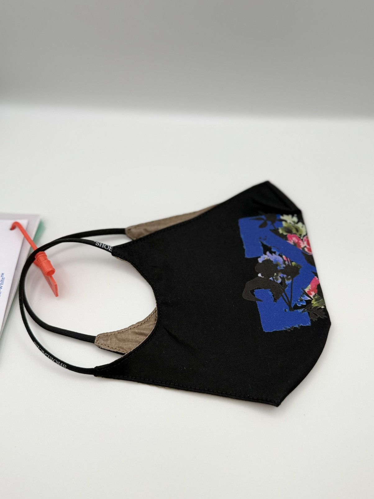Off-White Off-White Floral Arrow Logo Face Mask Size ONE SIZE - 1 Thumbnail