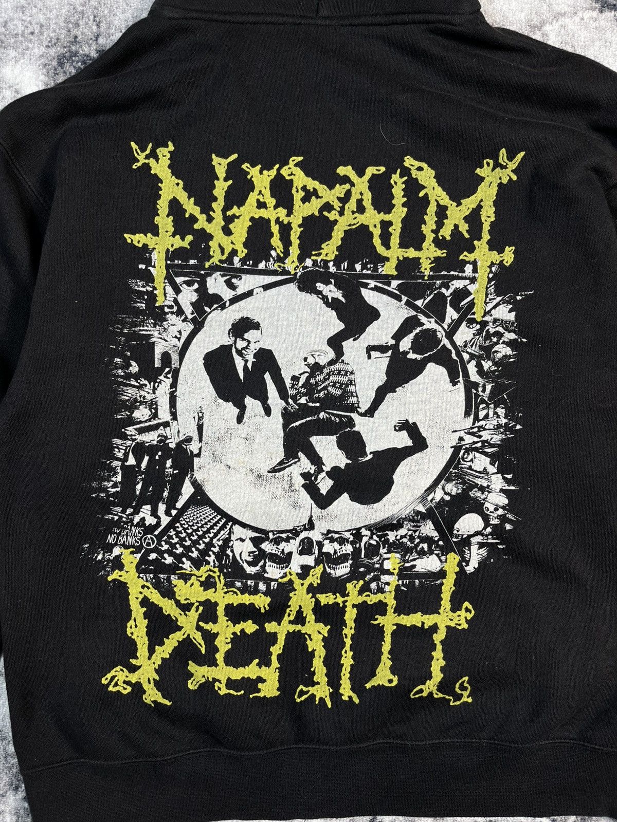 Other Utilitarian Death Zip Hoodie Graphic Punk Sweatshirt M Size US M / EU 48-50 / 2 - 9 Thumbnail