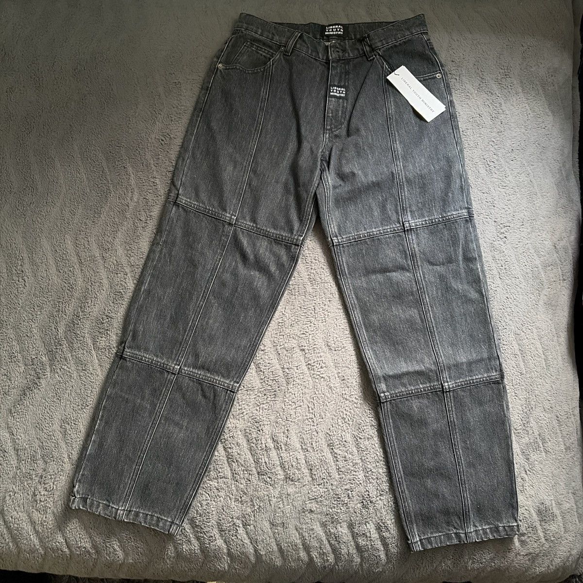 Liberal Youth Ministry Liberal Youth Ministry Panel Denim Woven Pants - Size S Size US 30 / EU 46 - 1 Thumbnail