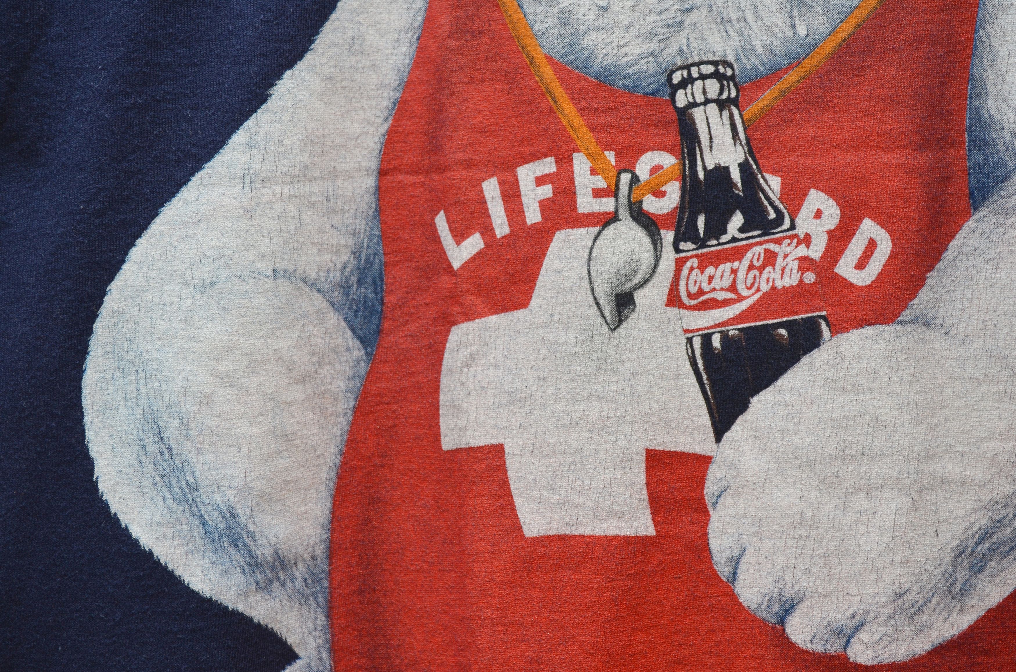 Coca Cola × Vintage Vintage 1995 Coca Cola Big Logo T Shirt RARE y2k 90s Size US L / EU 52-54 / 3 - 7 Thumbnail