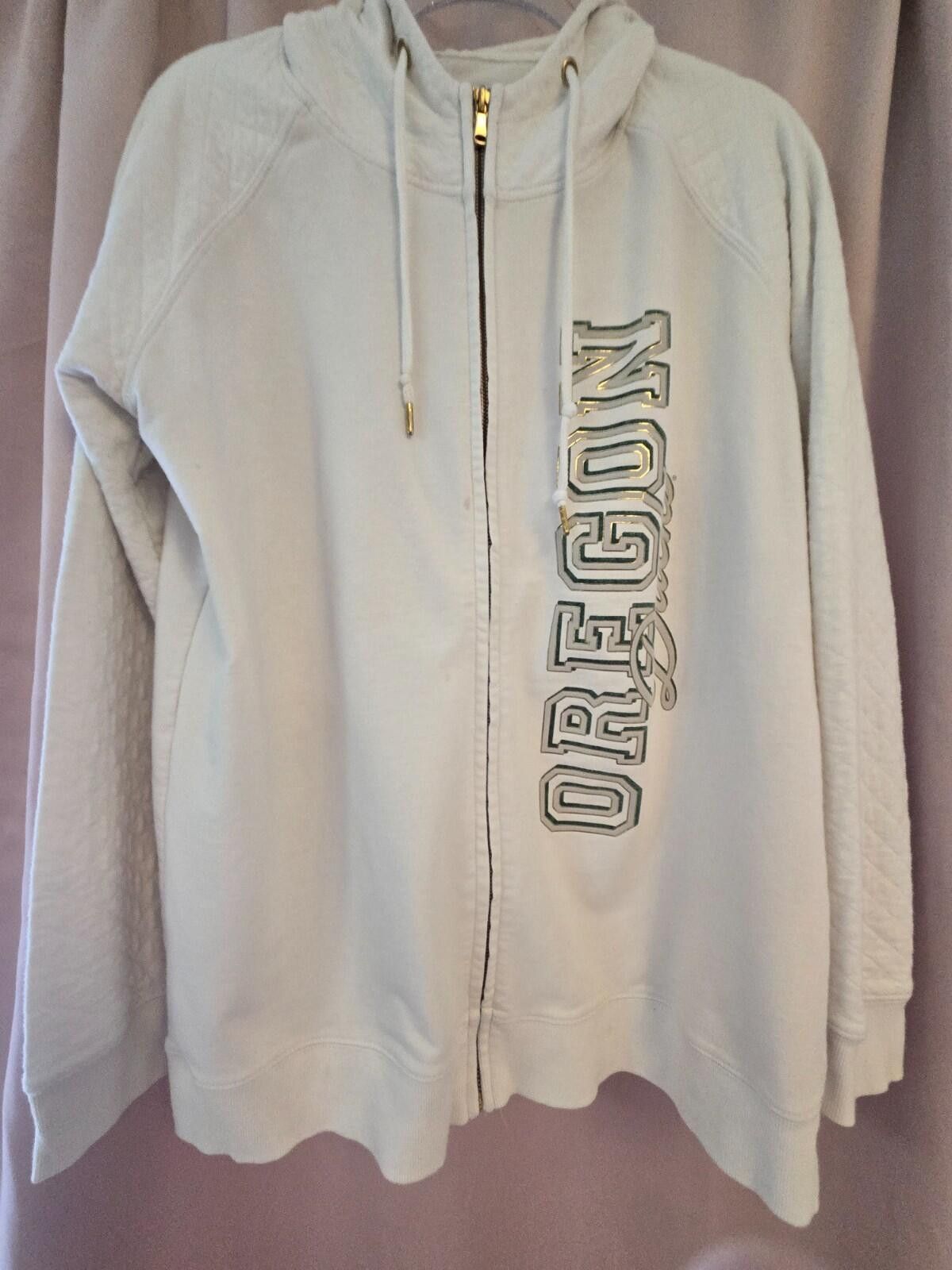 Camp David Oregon Ducks Women's 2XL Hooded Lightweight Jacket Size XXL / US 16-18 / IT 52-54 - 1 Thumbnail