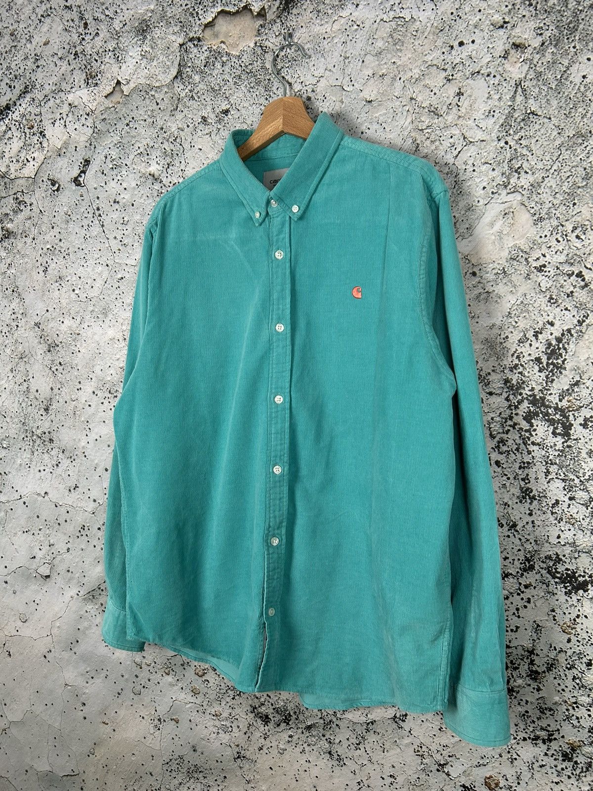 Carhartt Carhartt WIP Madison Cord Shirt Streetwear Vintage Size US L / EU 52-54 / 3 - 2 Thumbnail