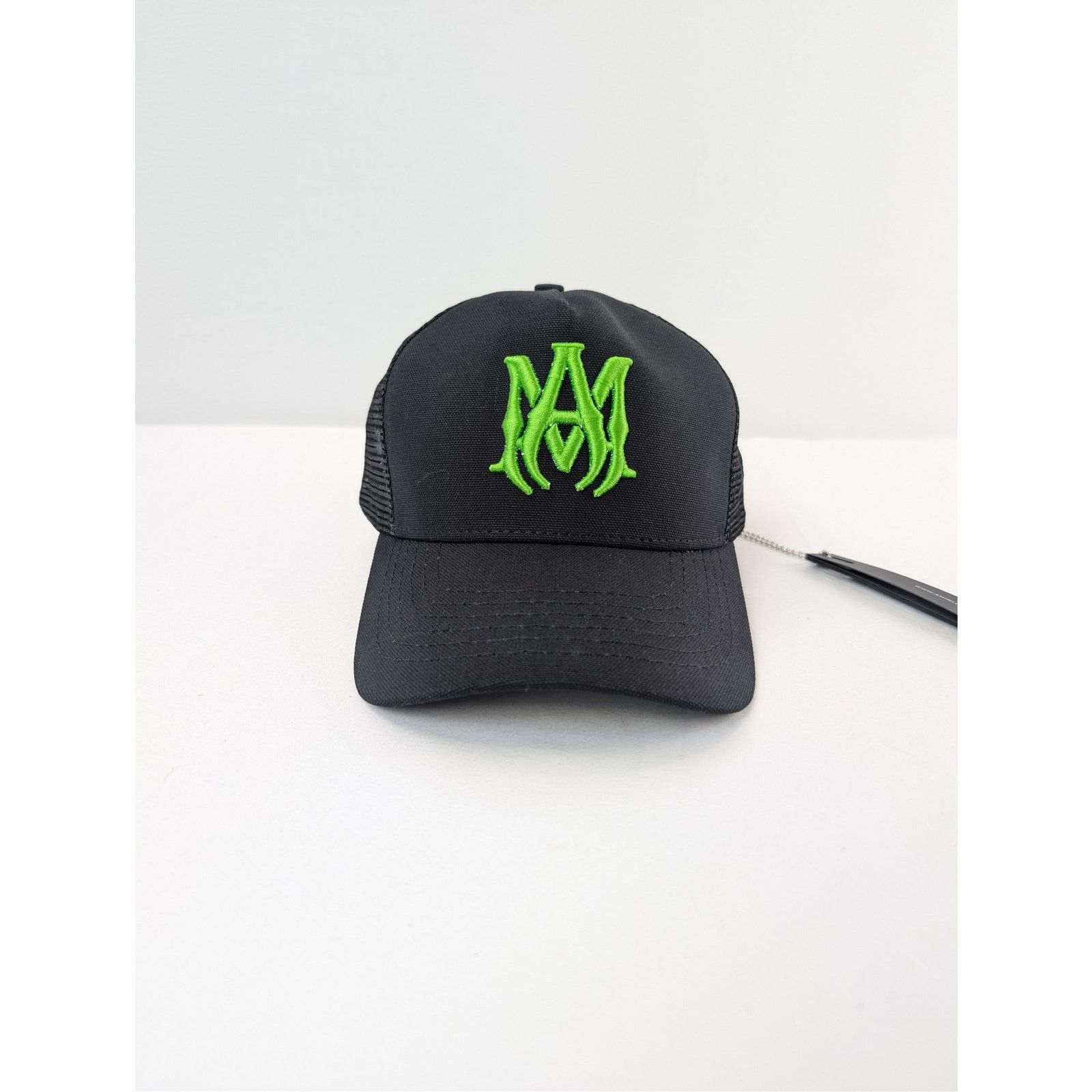 Amiri o1rshd1 Q:16 / Size: OS / MA Logo Trucker Cap / Hat in Black Size ONE SIZE - 9 Thumbnail