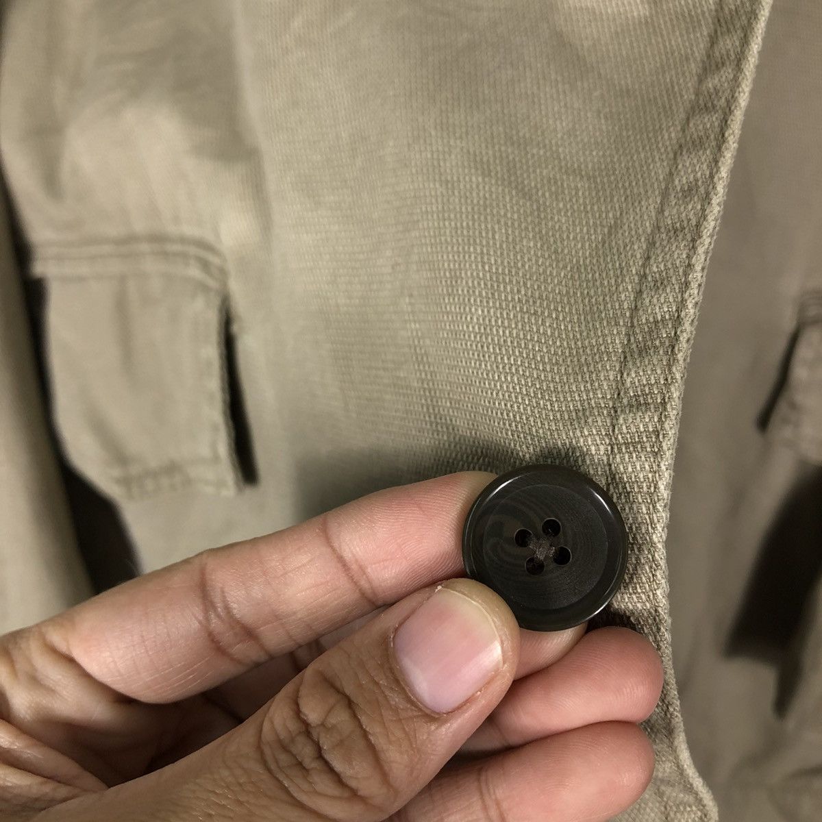 Japanese Brand 🔥90’s Vintage Chore Work Jacket British Khaki Japan Made Size US M / EU 48-50 / 2 - 13 Thumbnail