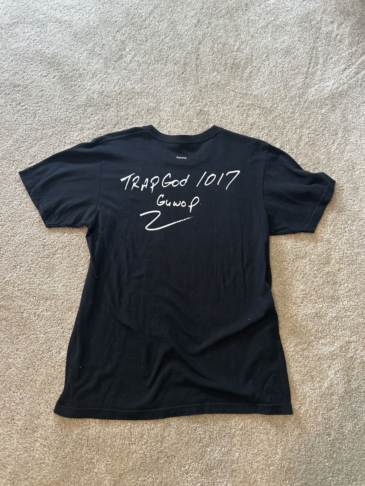 Supreme Supreme Gucci Mane Black Tee Size US M / EU 48-50 / 2 - 2 Thumbnail