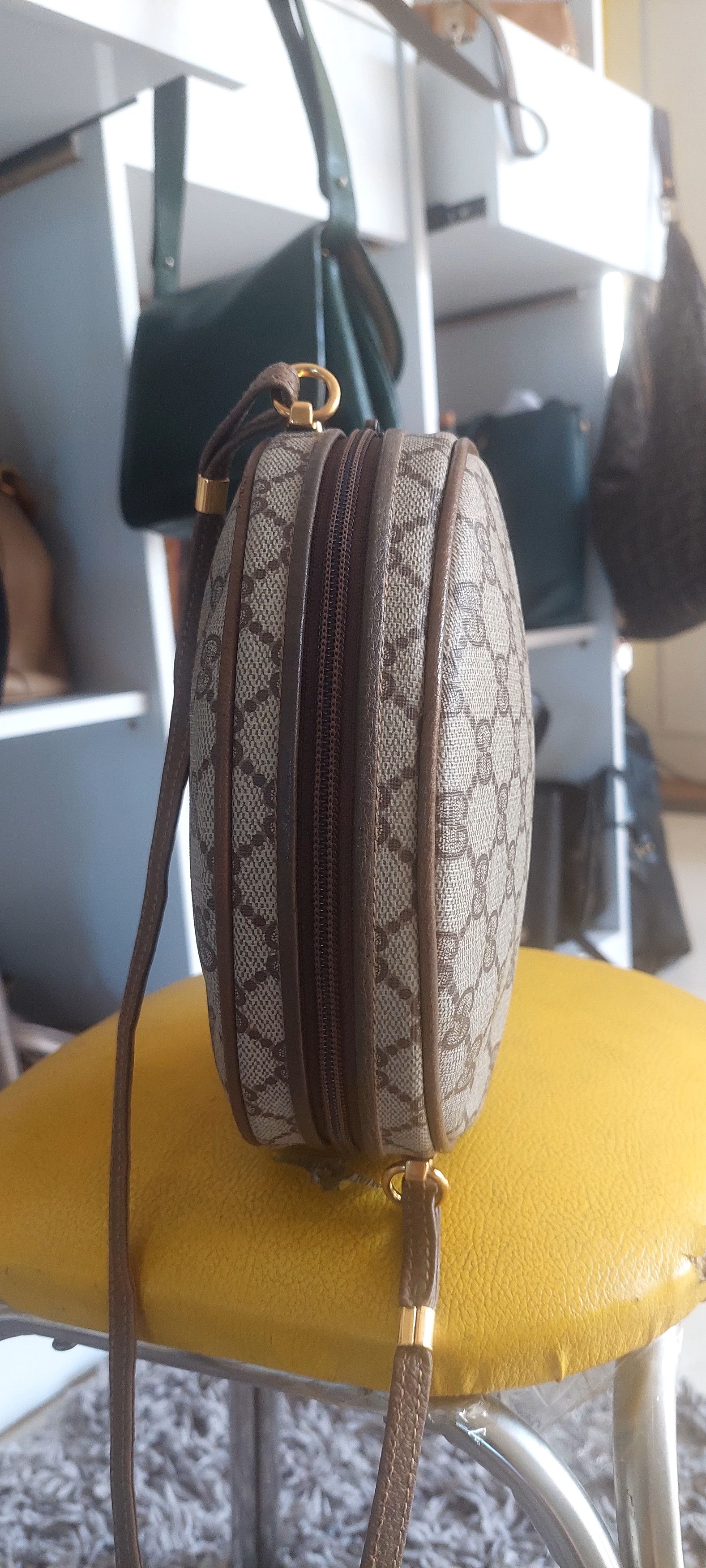 Gucci Vintage Gucci Round GG supreme Size ONE SIZE - 2 Thumbnail