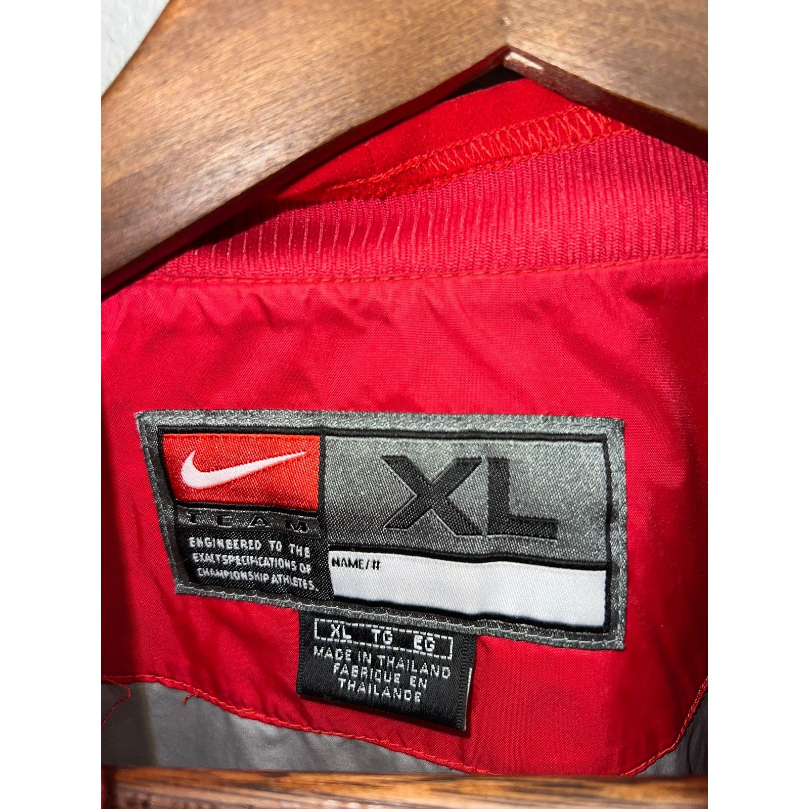 Nike Nike Ohio State Light Jacket College Red Windbreaker XL Size US XL / EU 56 / 4 - 7 Thumbnail