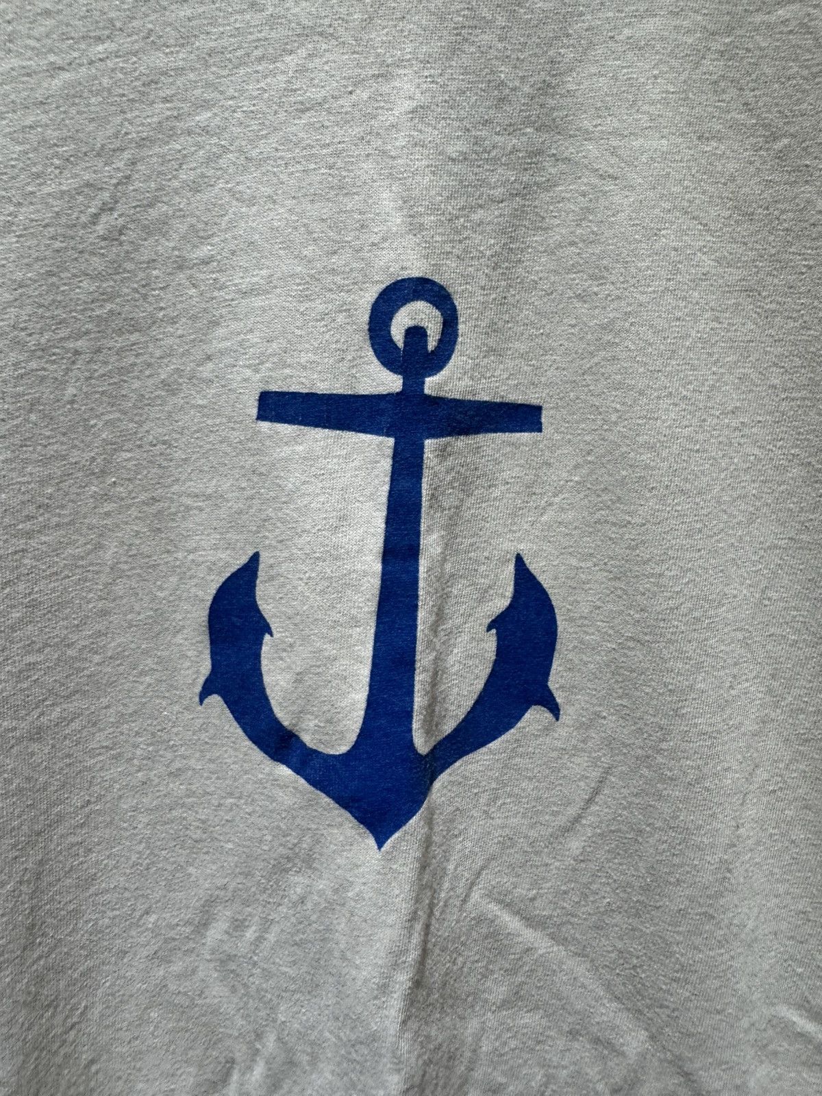 Pink Dolphin Vintage Pink Dolphin Anchor Lighthouse Logo Shirt Grey Teal Size US M / EU 48-50 / 2 - 4 Thumbnail