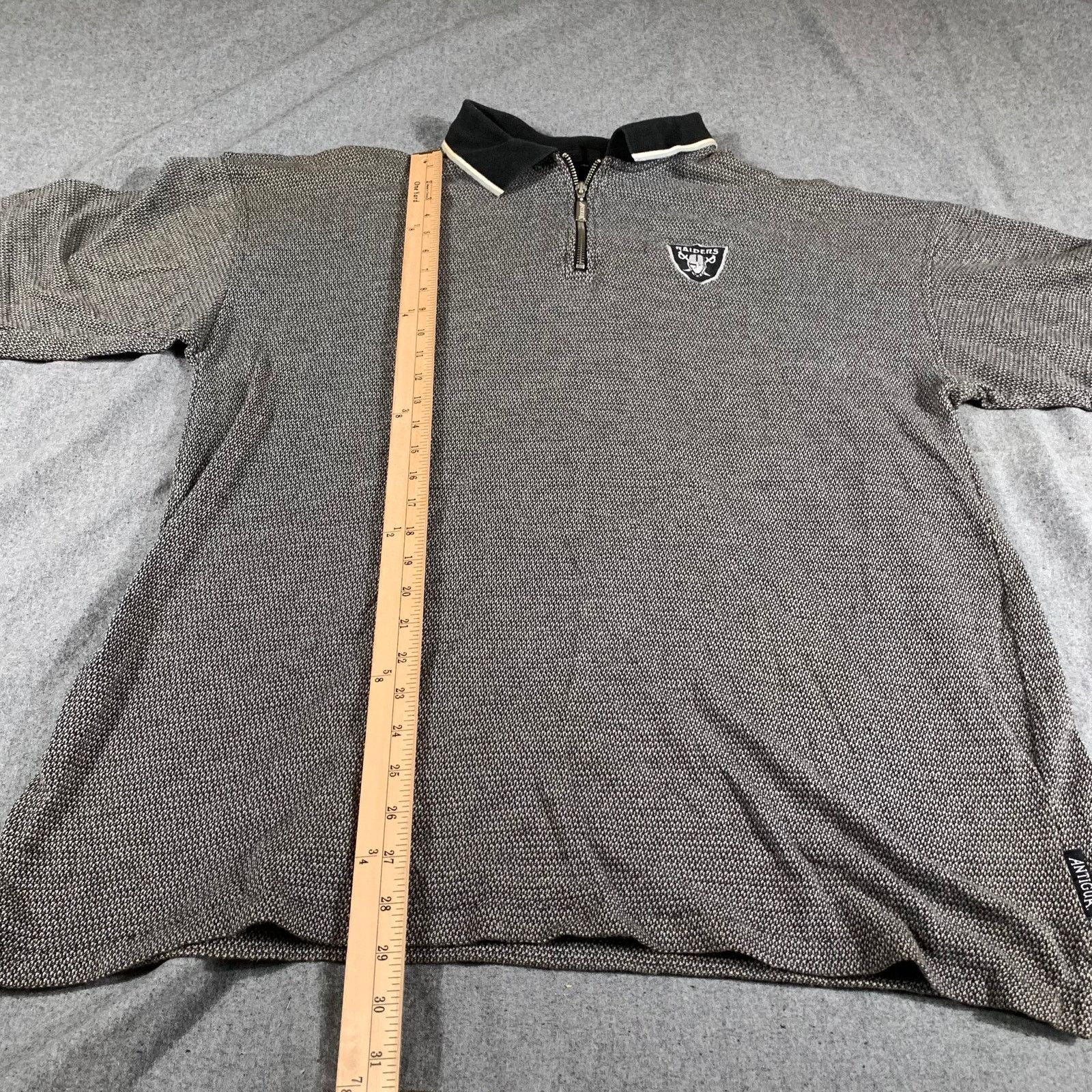 Antigua Antigua RAIDERS Shirt Adult Extra Large Gray Size US XL / EU 56 / 4 - 4 Thumbnail