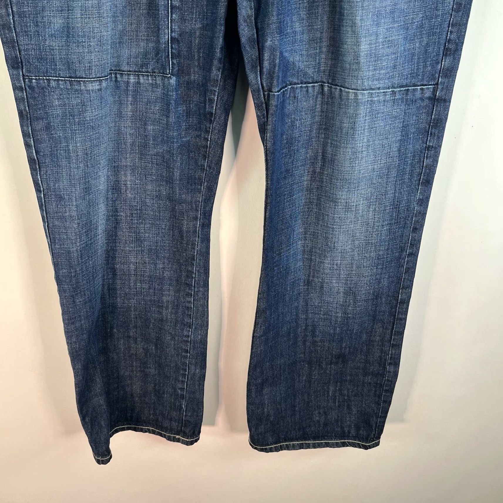 Coogi COOGI Jeans Vintage Wide-Leg Denim Mens Size 40 Blue 42x34 Hip Hop Embroidered 5-Pocket Regular Rise Pants Size US 40 / EU 56 - 4 Thumbnail