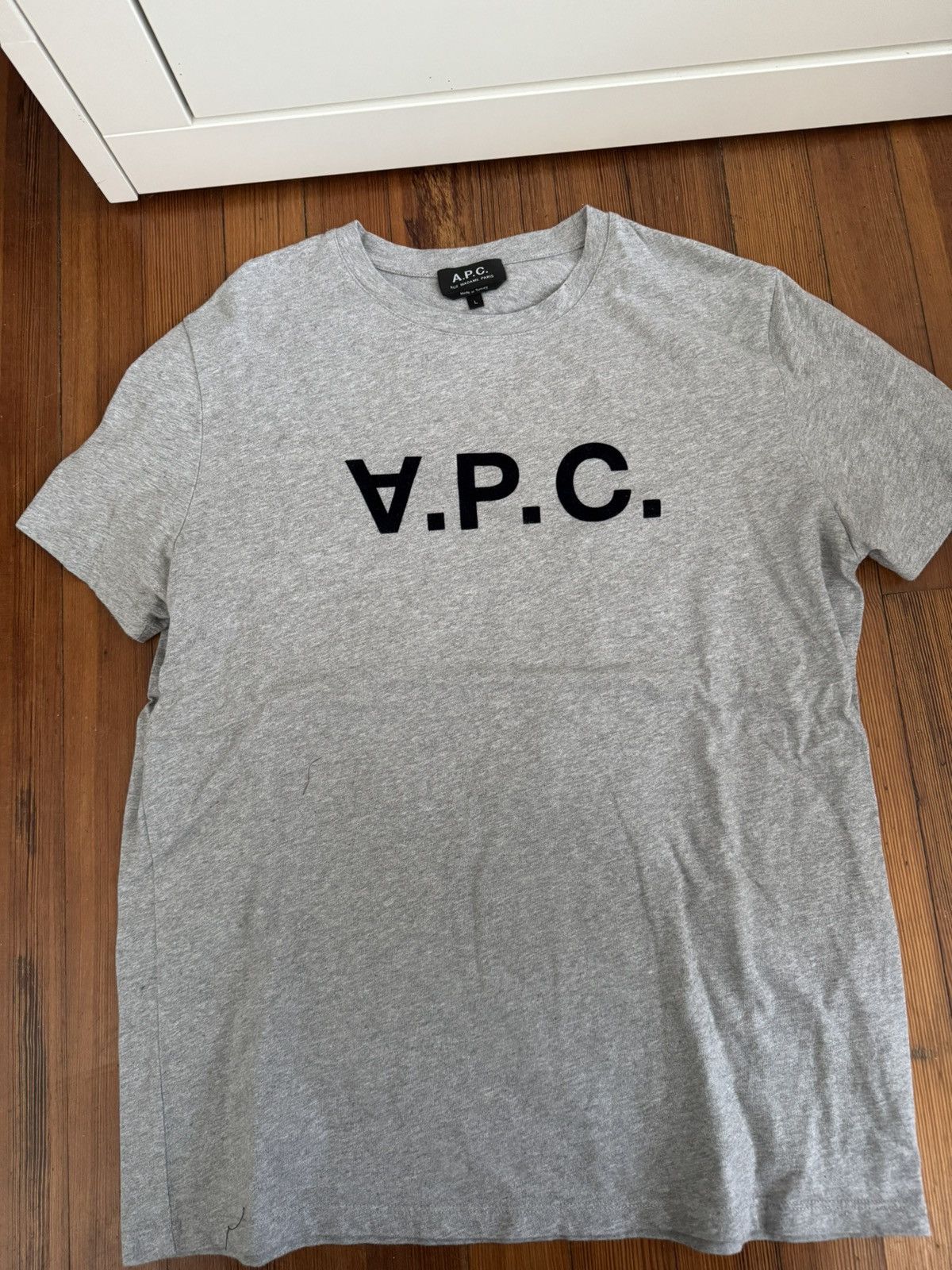 A.P.C. A.P.C logo tee Size US L / EU 52-54 / 3 - 1 Thumbnail