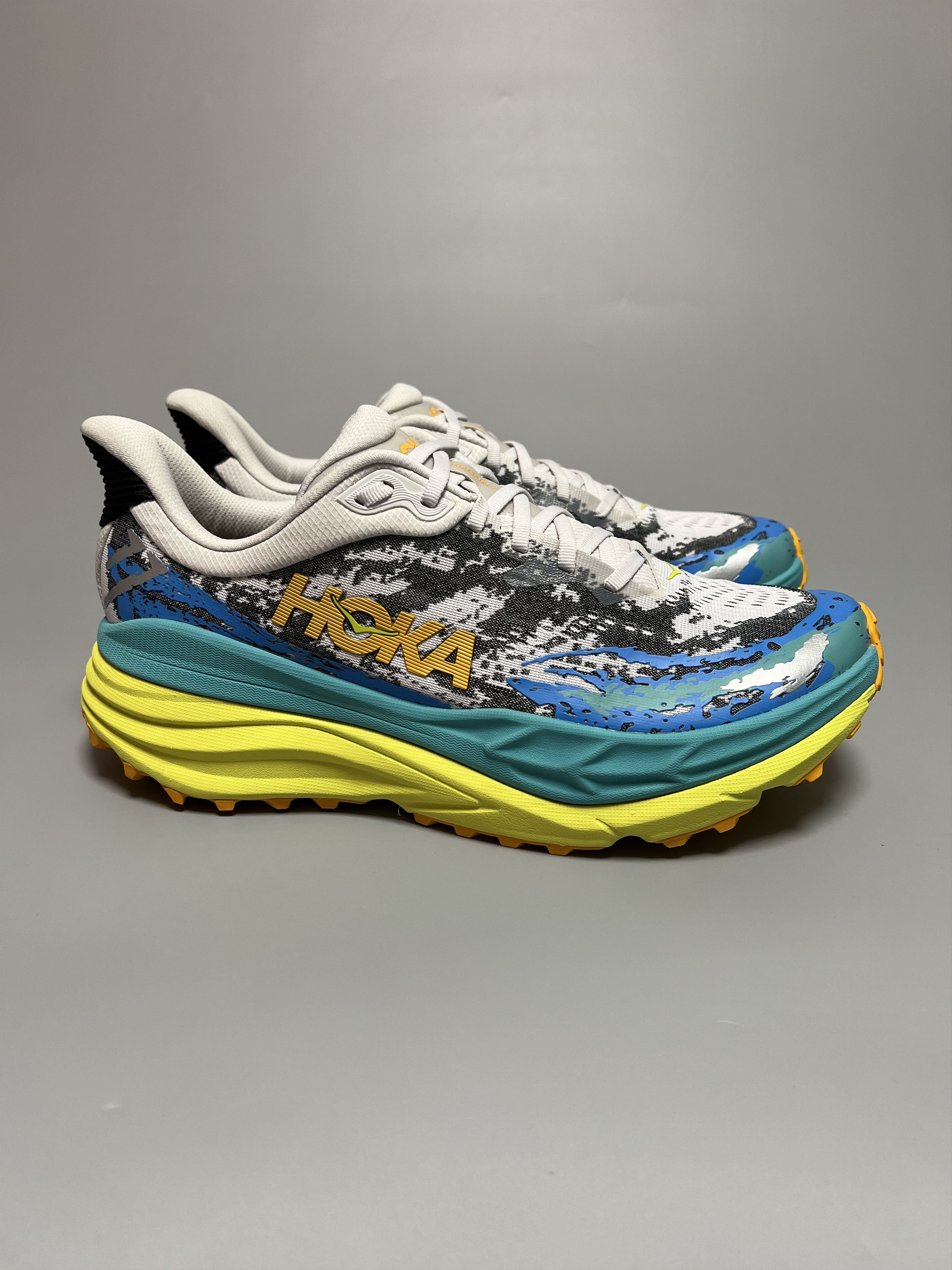 Hoka 12D Hoka One One Stinson 7 Trail Running Shoes Size US 12 / EU 45 - 1 Thumbnail