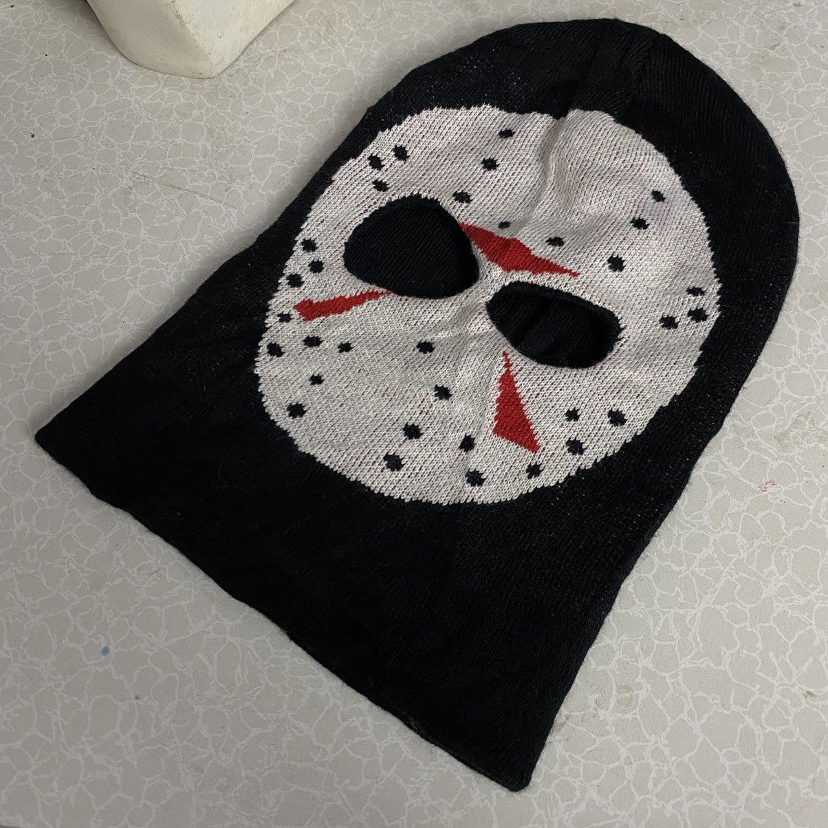Japanese Brand × Vintage Jason friday the 13 movie balaclava mask Size ONE SIZE - 2 Thumbnail