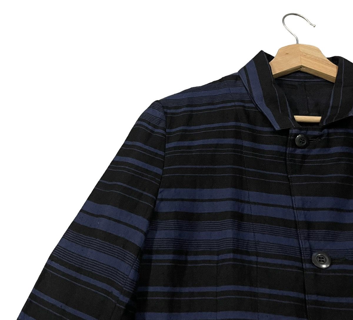 Kazuyuki Kumagai Attachment Vintage Attachment Stripe Workers Style Jacket Size US M / EU 48-50 / 2 - 5 Thumbnail