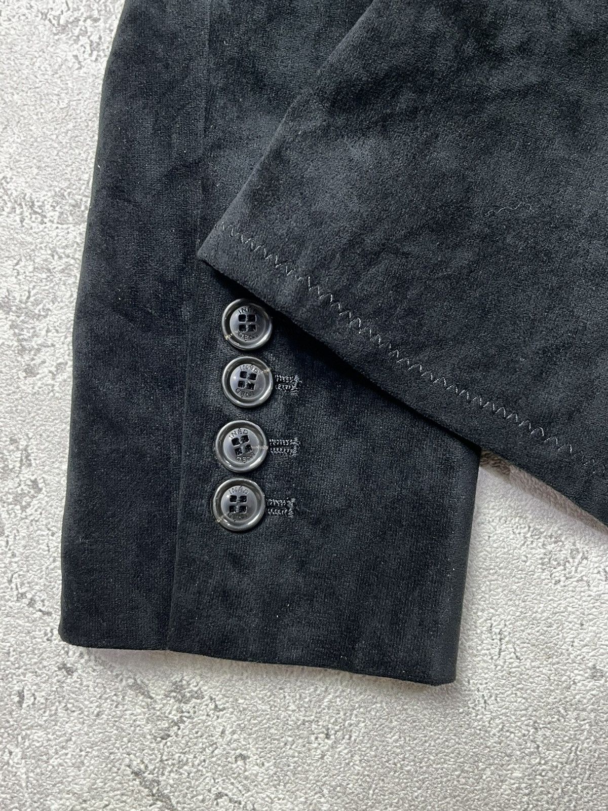 Yohji Yamamoto Ined by Yohji Yamamoto Velvet Jacket Size US XS / EU 42 / 0 - 5 Thumbnail